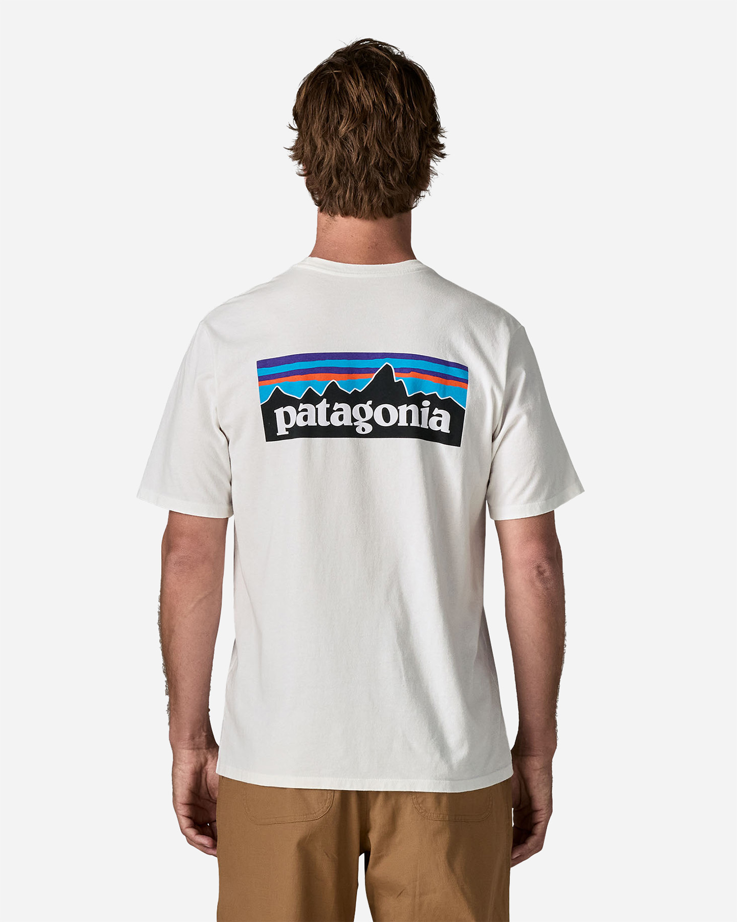 T-shirt PATAGONIA P-6 LOGO M - Bianco - 2 | Cisalfa Sport
