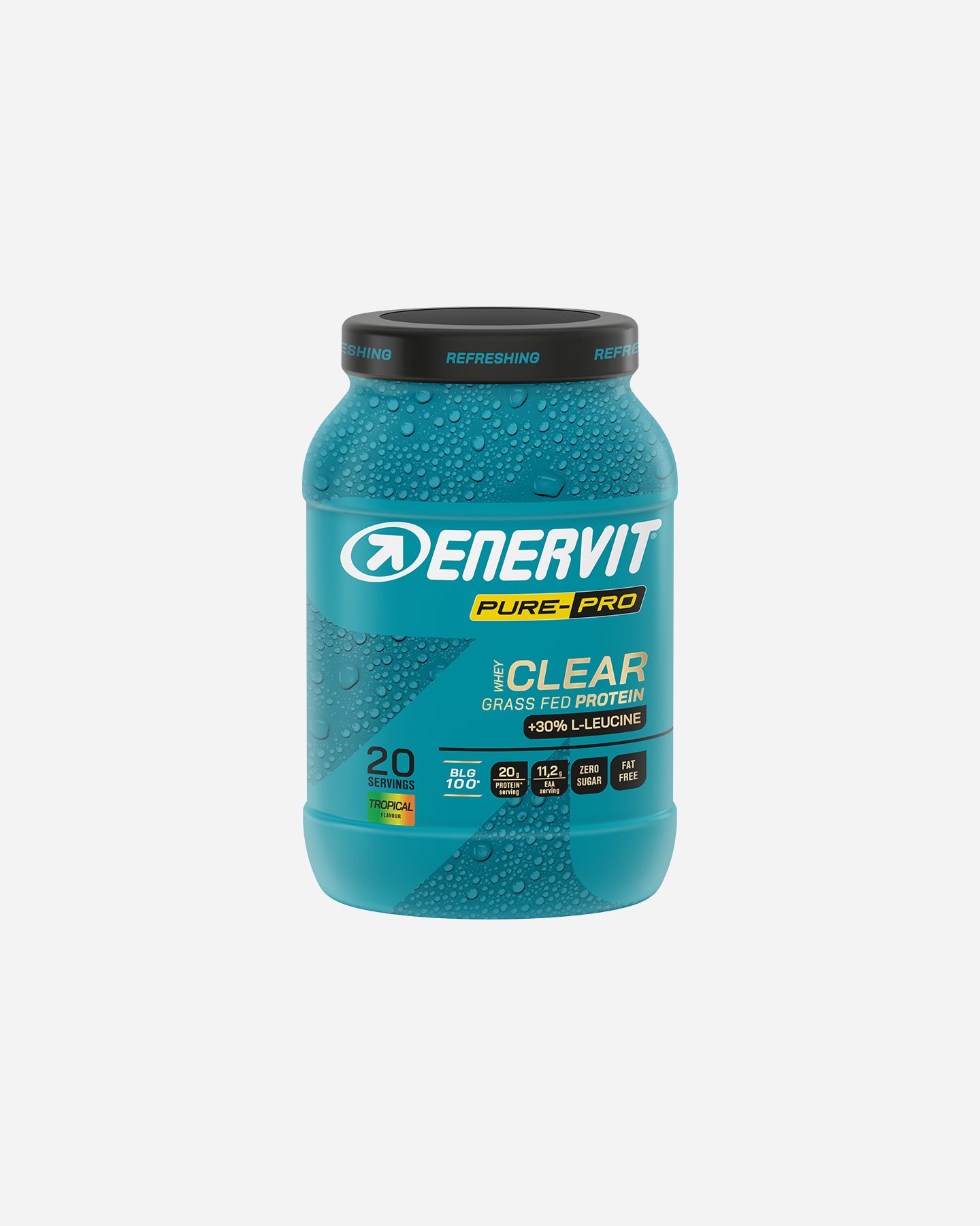 Proteine whey ENERVIT CLEAR WHEY PROTEIN BLG-100 GRASS FED  - Color mix - 0 | Cisalfa Sport