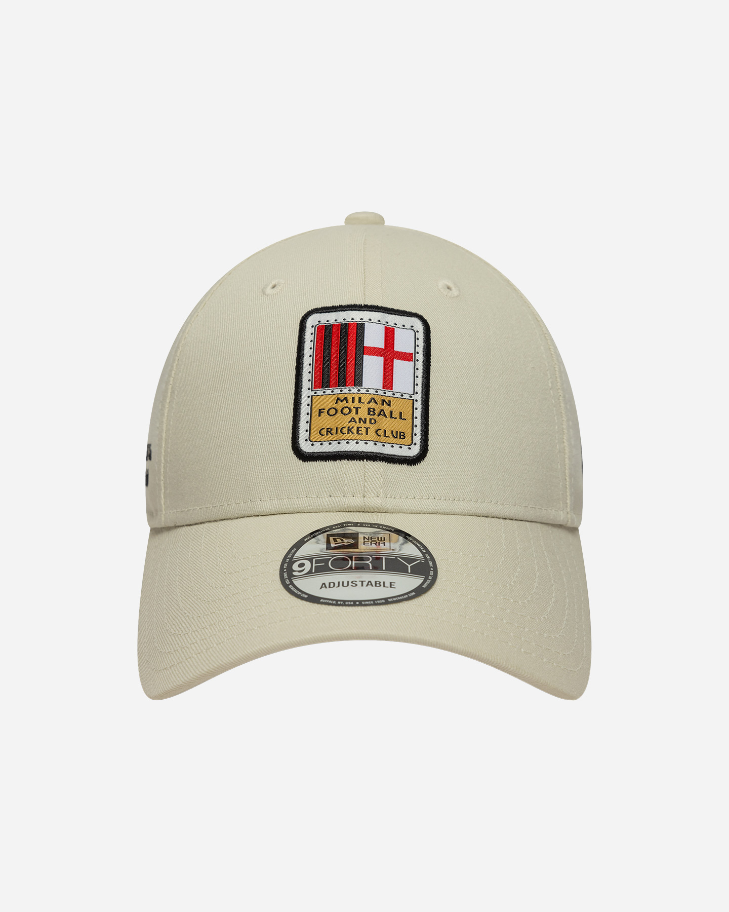Accessorio calcio ufficiale NEW ERA 9FORTY AC MILAN M - Beige - 4 | Cisalfa Sport