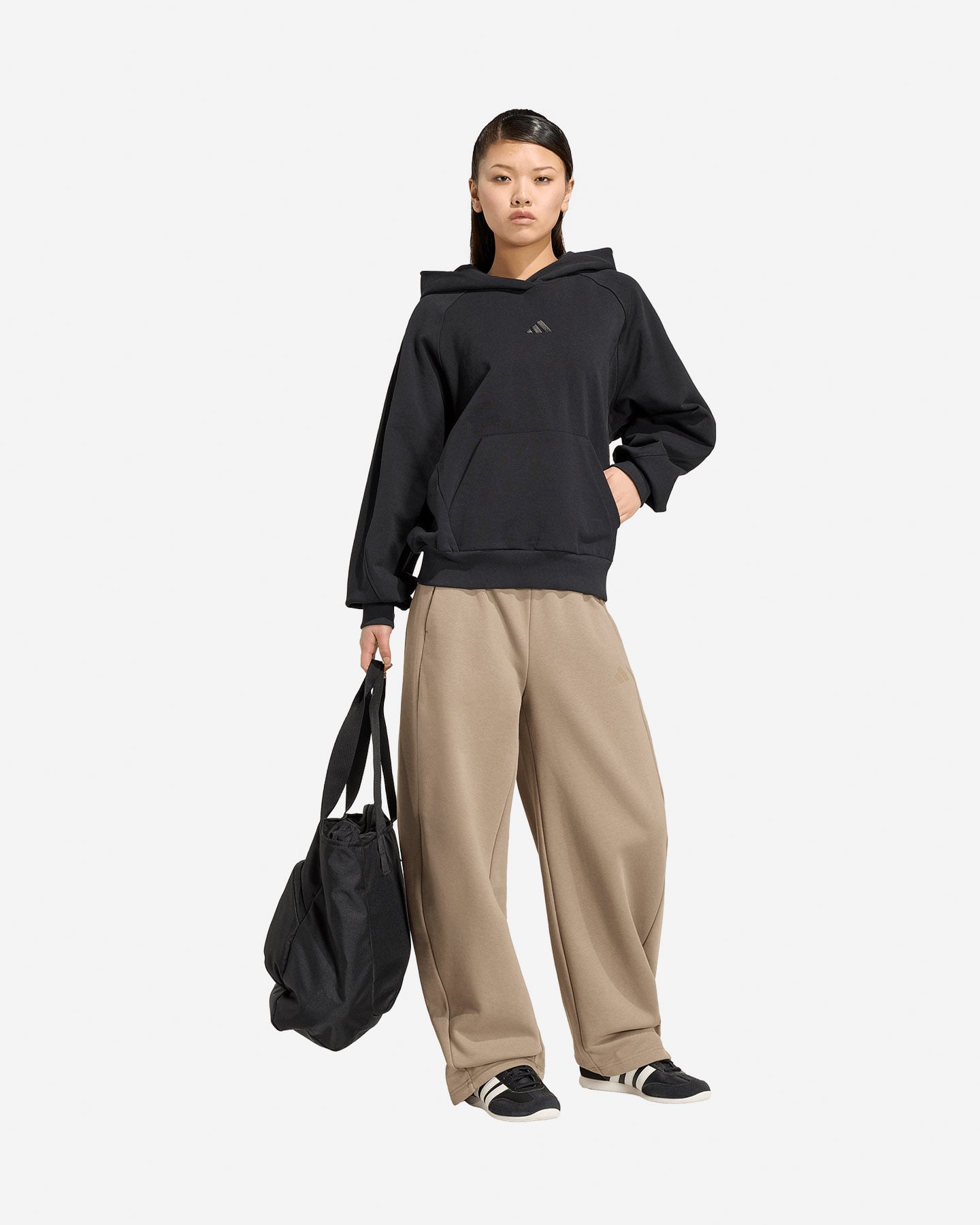 Pantalone ADIDAS ESSENTIALS CONTEMPORARY W - Marrone - 2 | Cisalfa Sport