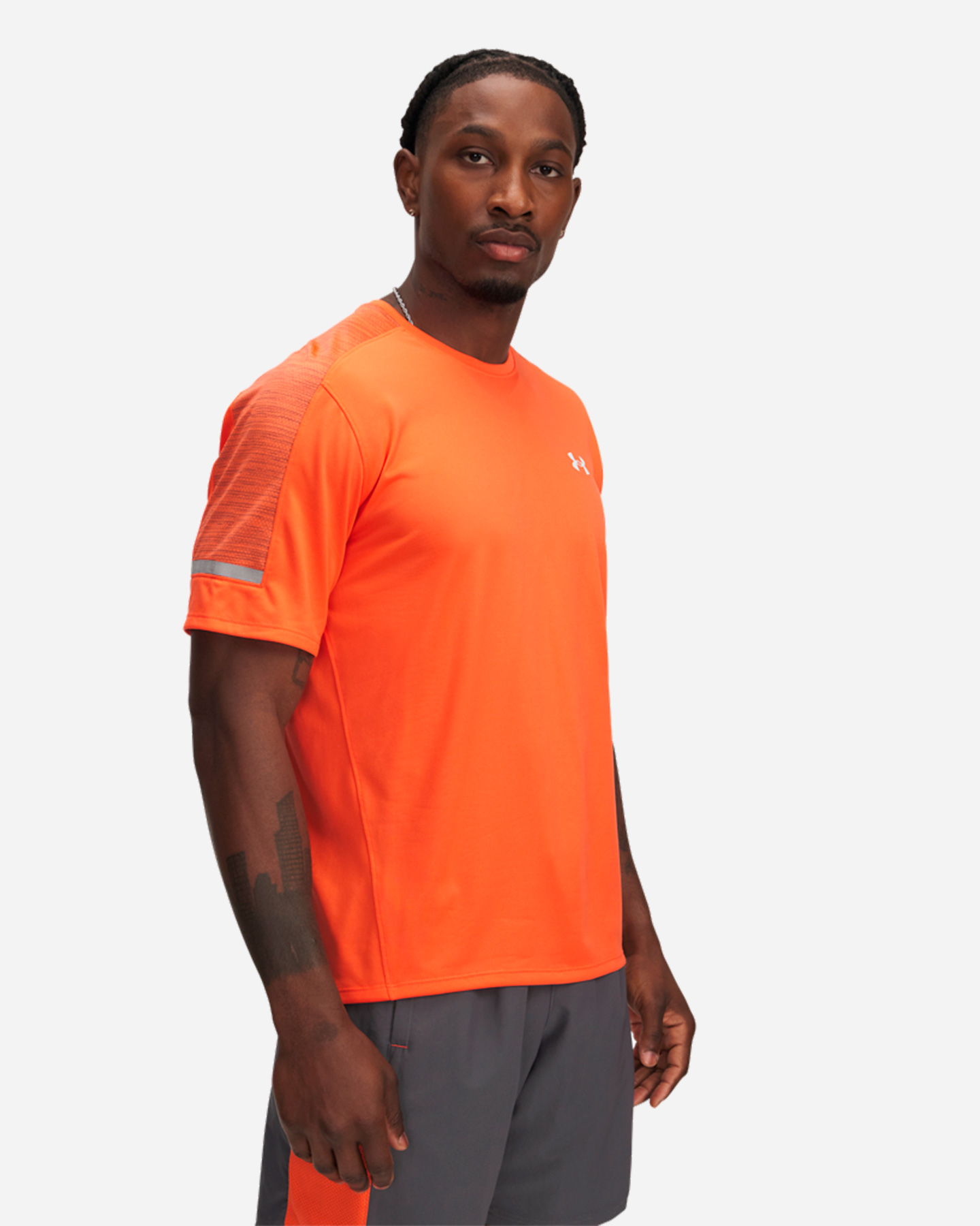 T-shirt training UNDER ARMOUR TECH UTILITY M - Arancione - 0 | Cisalfa Sport