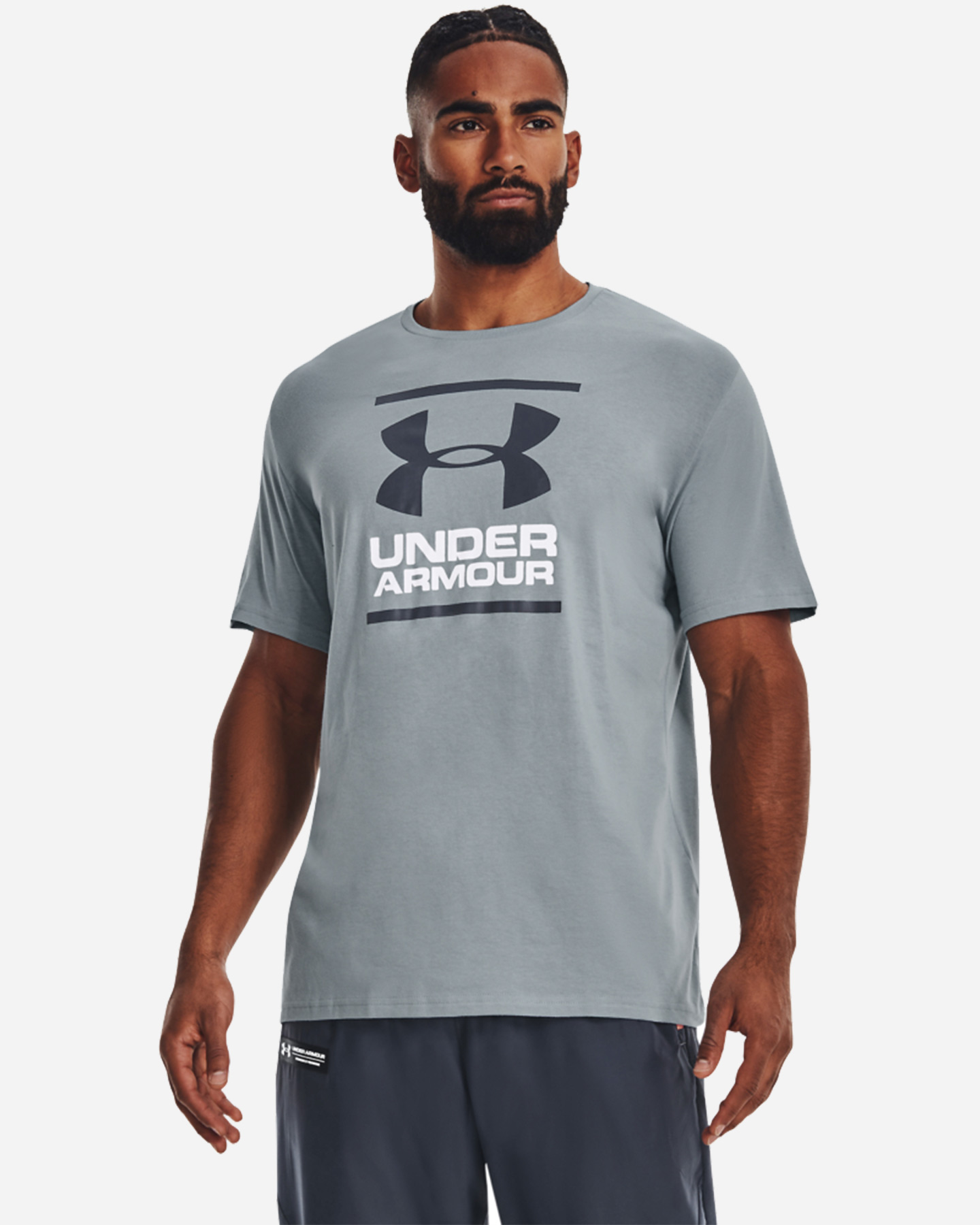 T-shirt training UNDER ARMOUR FOUNDATION SS M - Blu - 0 | Cisalfa Sport