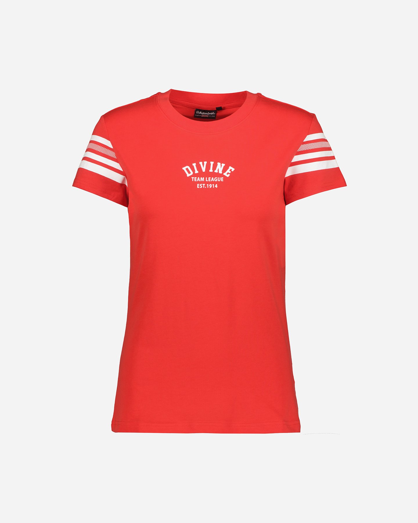 T-shirt ADMIRAL VARSITY W - Rosso - 5 | Cisalfa Sport