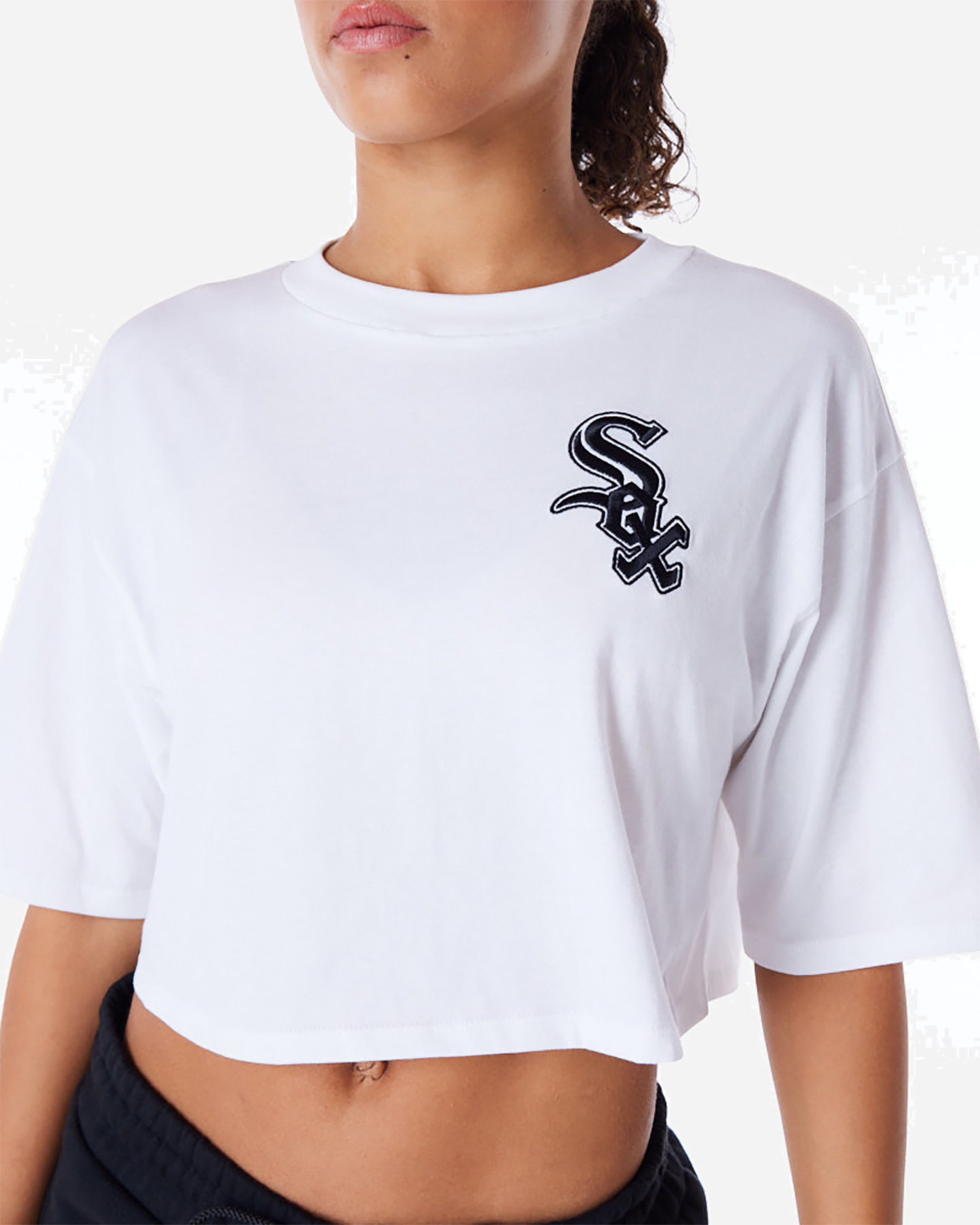 T-shirt NEW ERA CROP CHICAGO BULLS W - Bianco - 2 | Cisalfa Sport