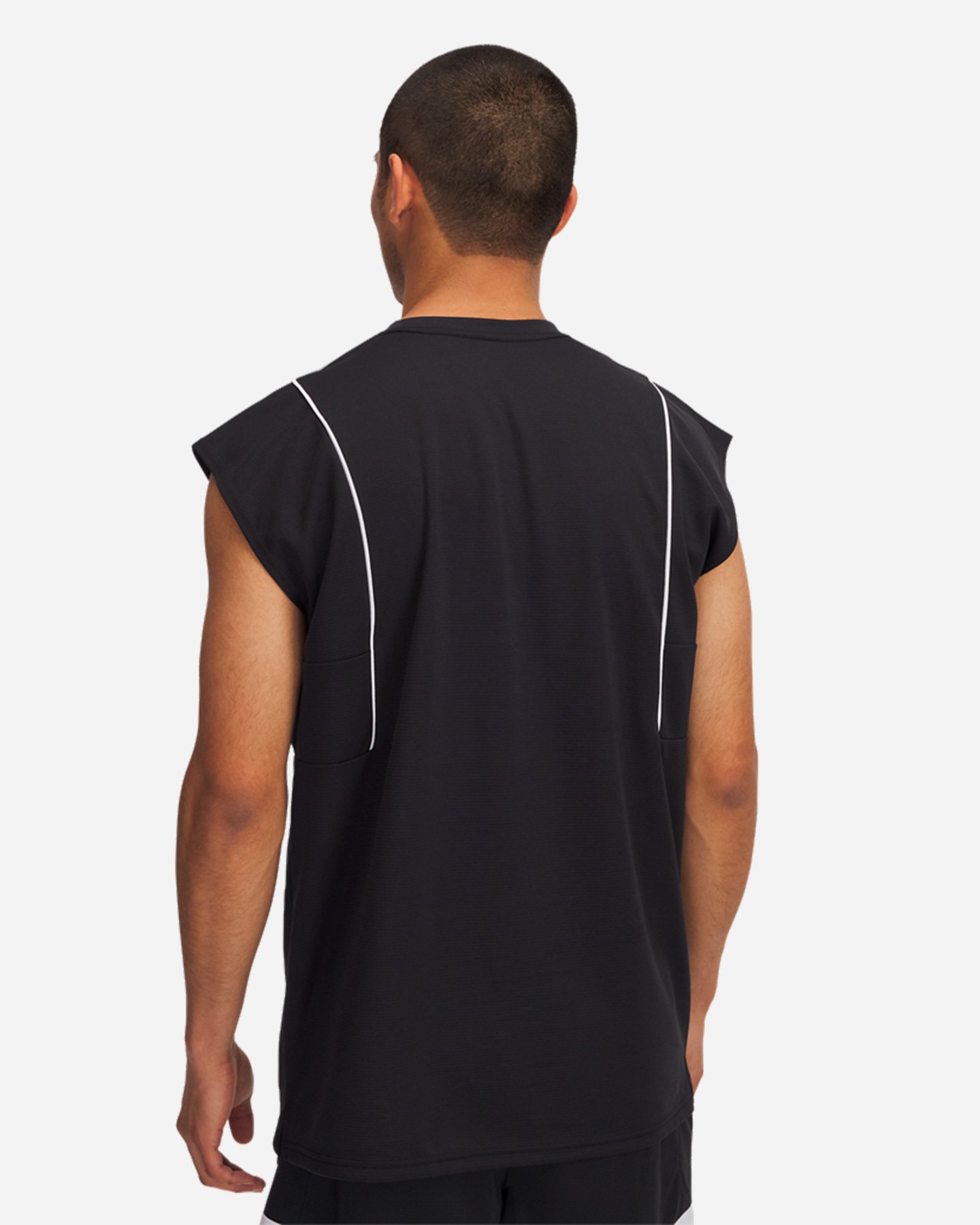 Maglia basket UNDER ARMOUR COURT M - Nero - 1 | Cisalfa Sport