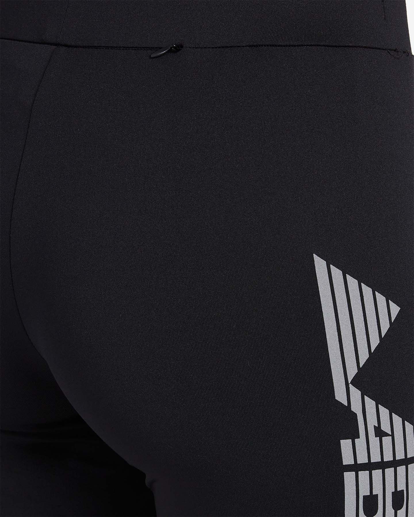 Short running ABC RUN W - Nero - 3 | Cisalfa Sport