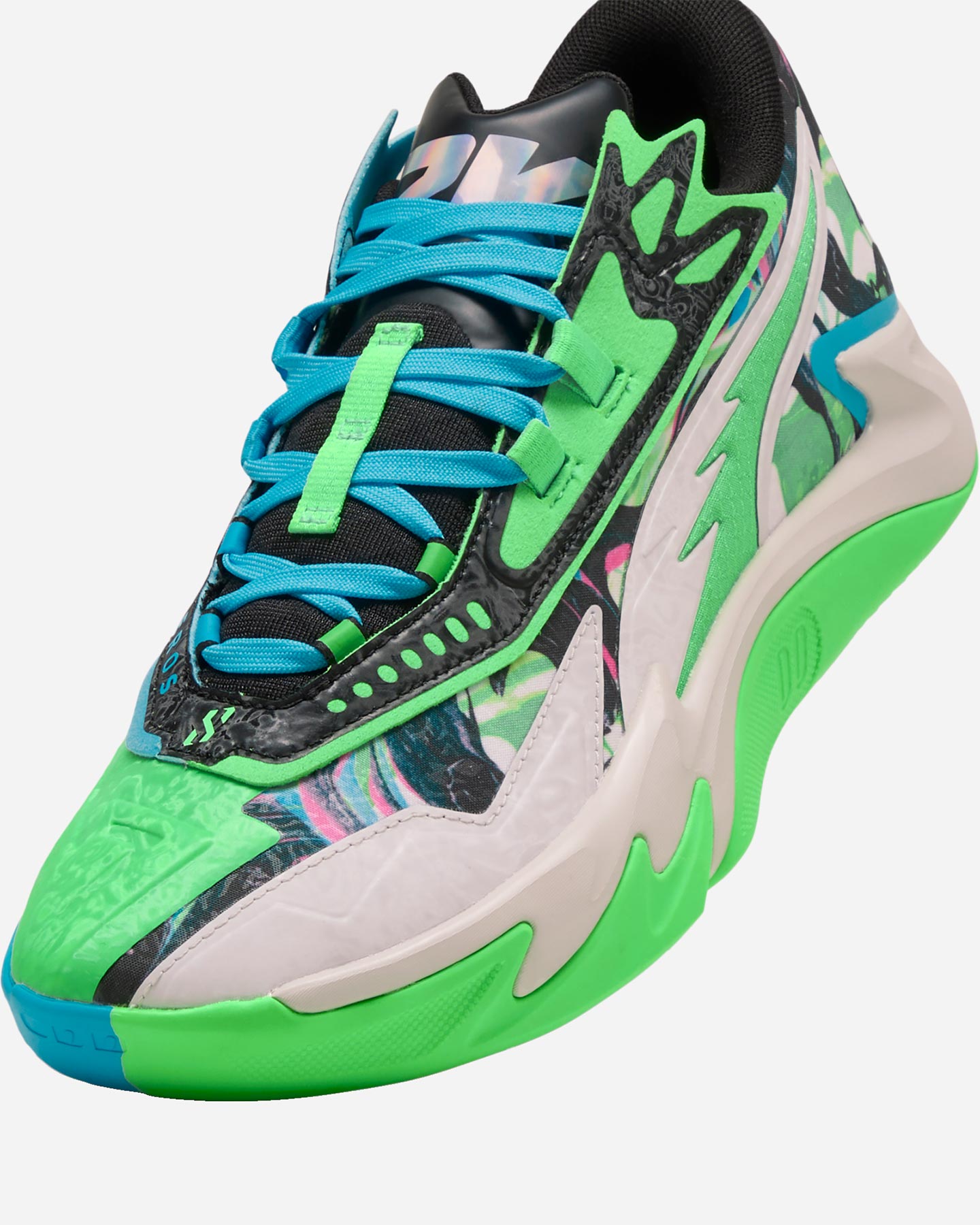 Scarpe basket PUMA SCOOT ZEROS II 2K M - Azzurro - 5 | Cisalfa Sport