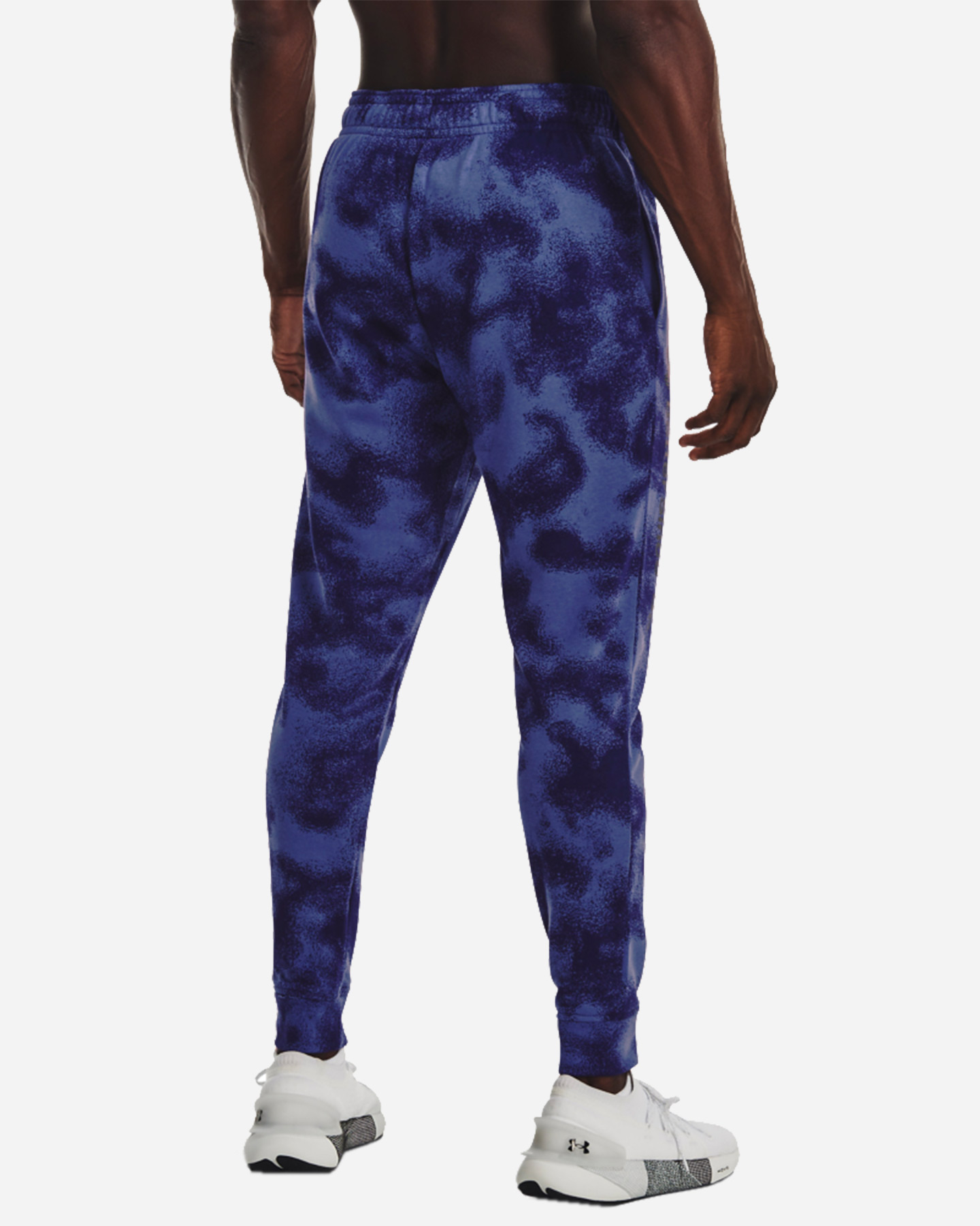 Pantalone UNDER ARMOUR RIVAL M - Blu - 3 | Cisalfa Sport