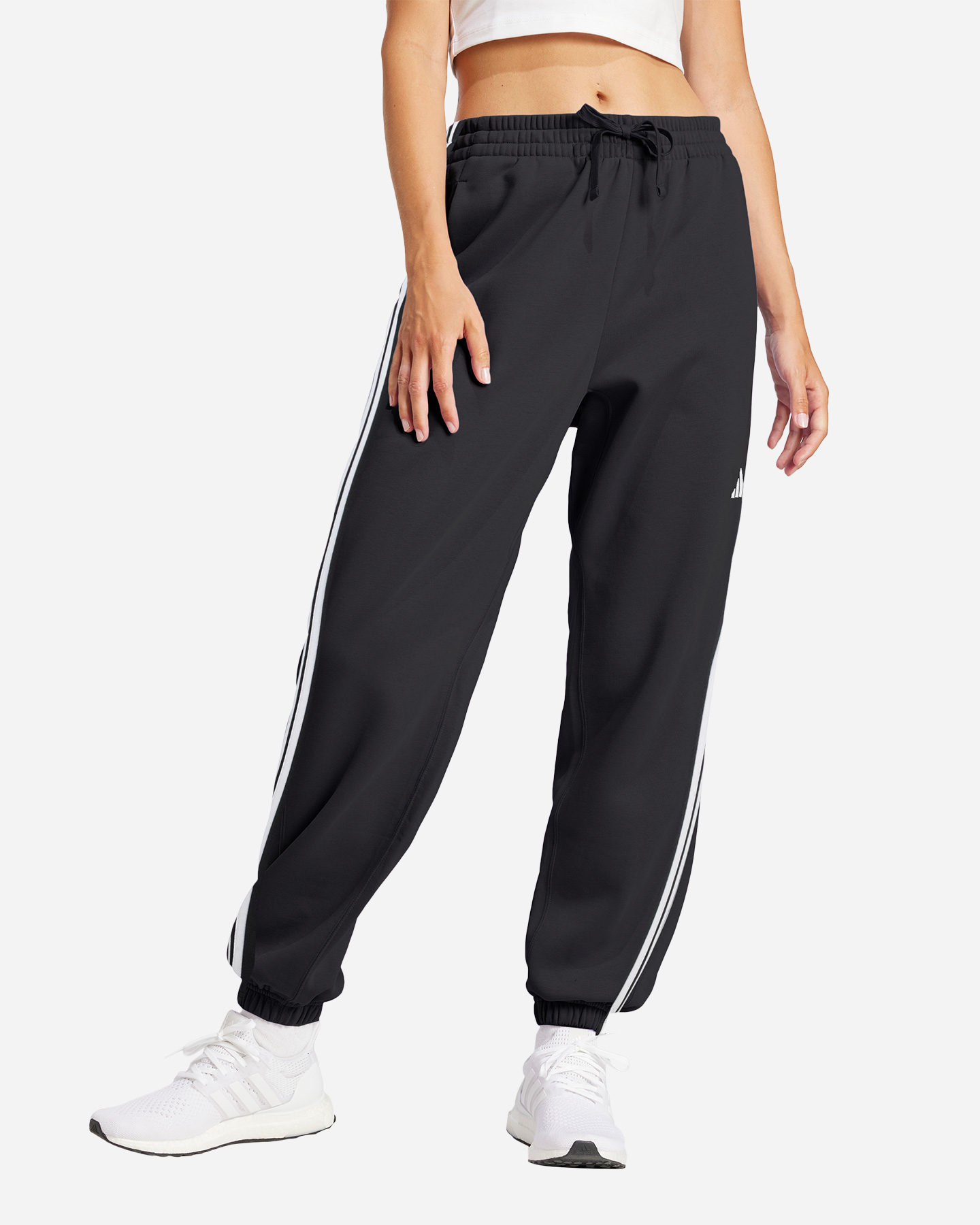 Pantalone ADIDAS 3STRIPES SLIM W - Nero - 1 | Cisalfa Sport