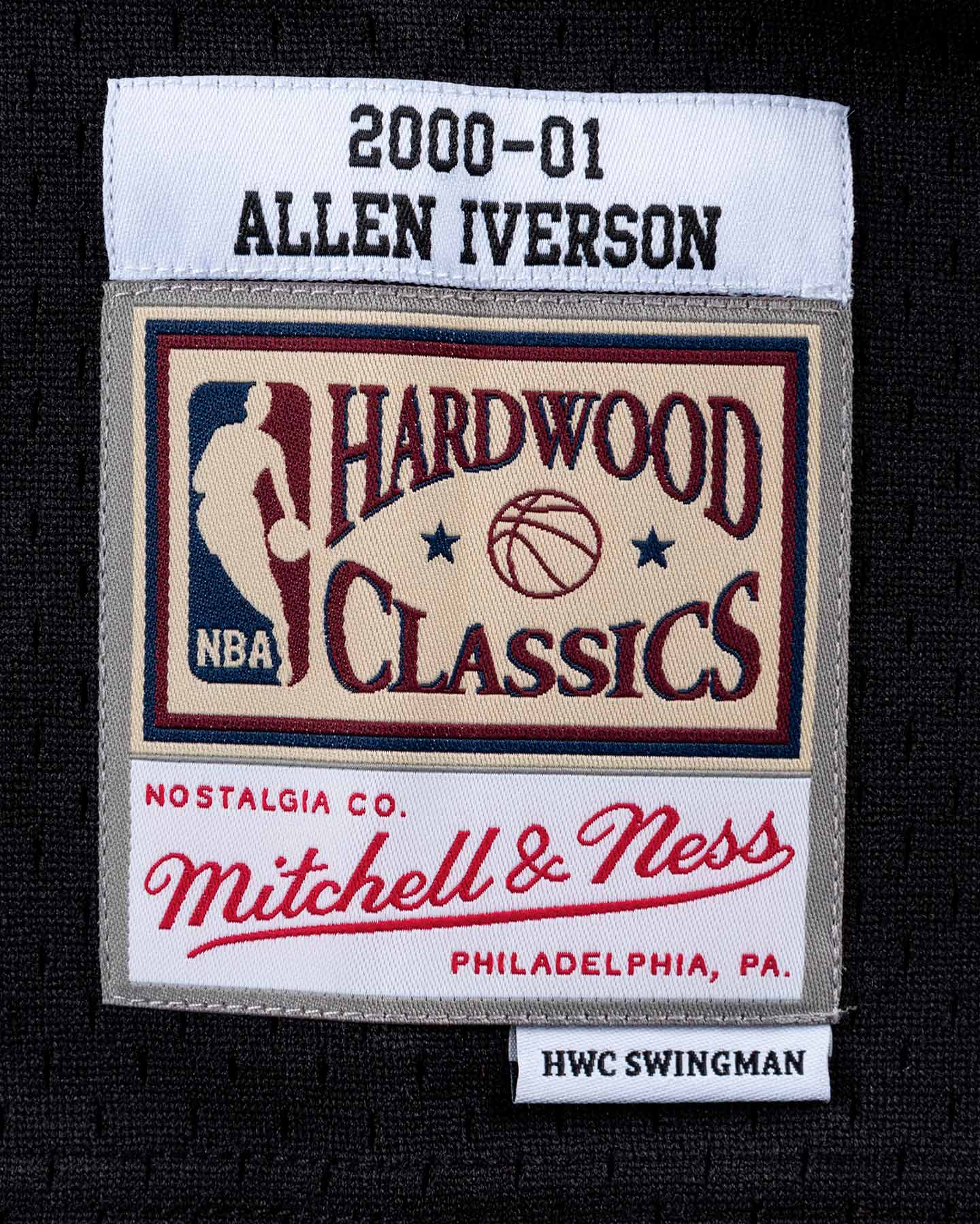 Canotta basket MITCHELL&NESS NBA PHILADELPHIA 76ERS ALLEN IVERSON M - Nero - 2 | Cisalfa Sport