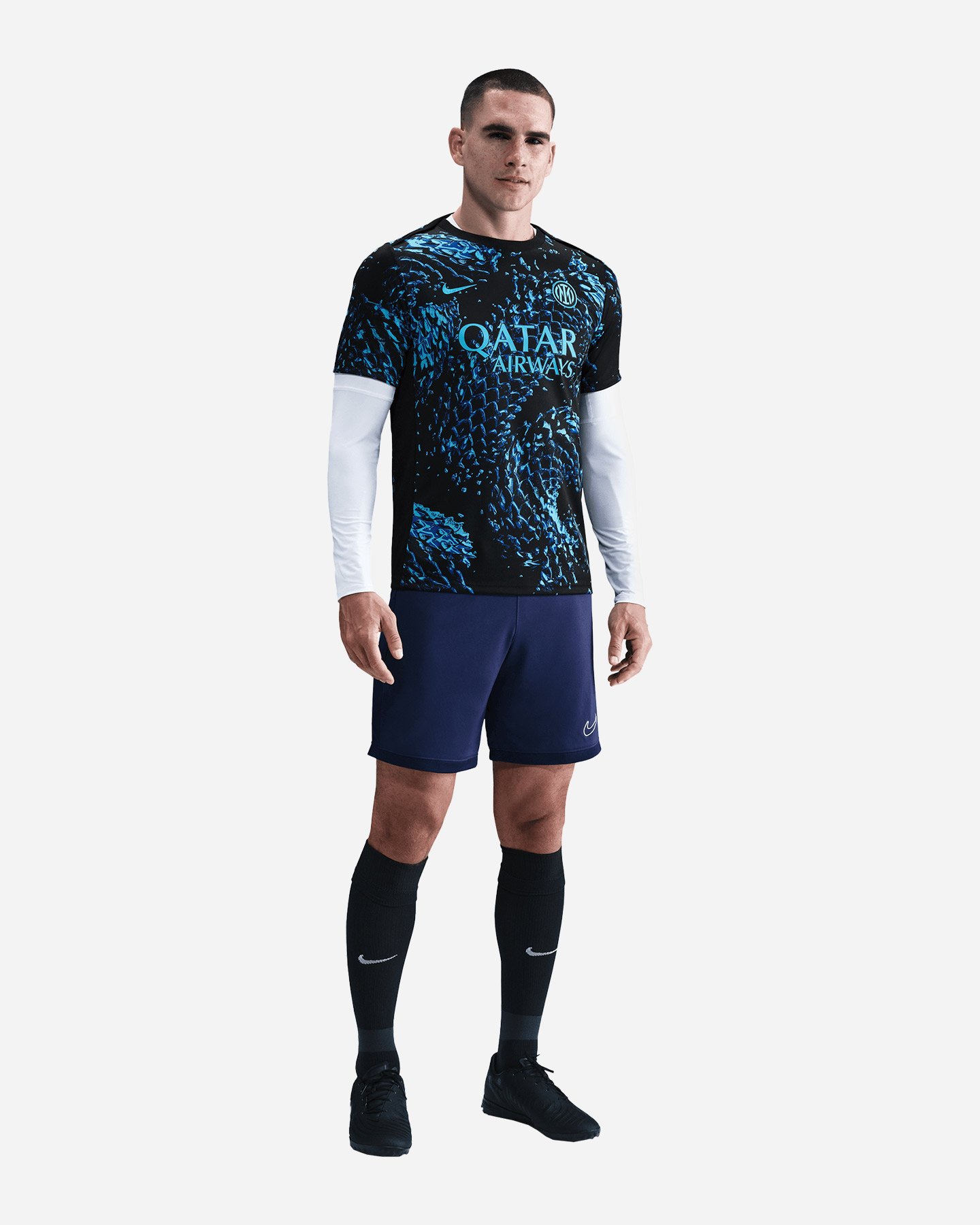 Abbigliamento calcio ufficiale NIKE INTER 25-26 PREMATCH M - Color mix - 1 | Cisalfa Sport