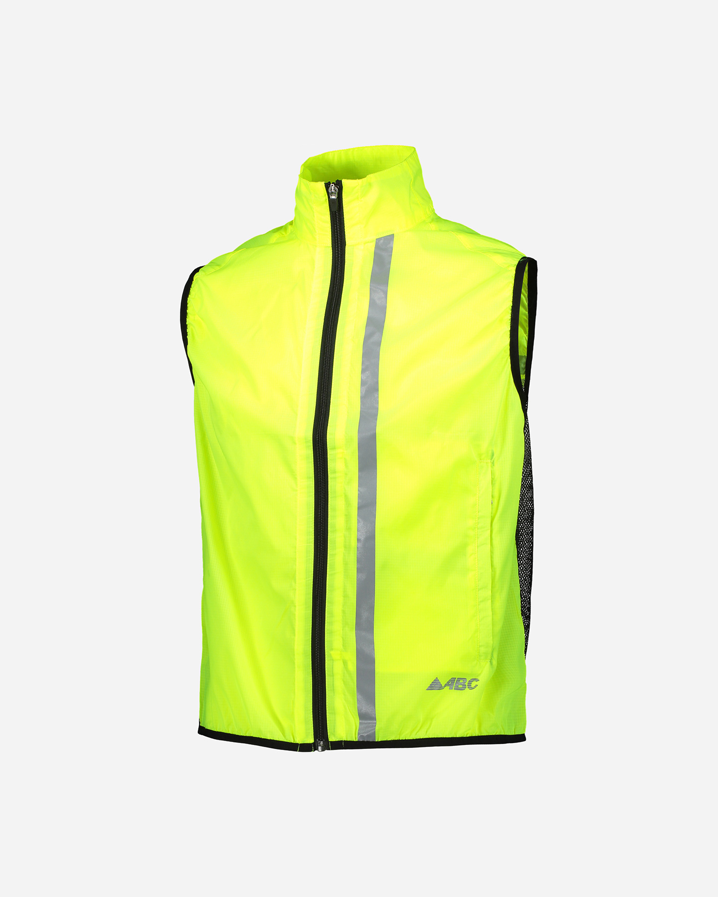Giacca running ABC RUN VEST PACKABLE M - Giallo - 5 | Cisalfa Sport