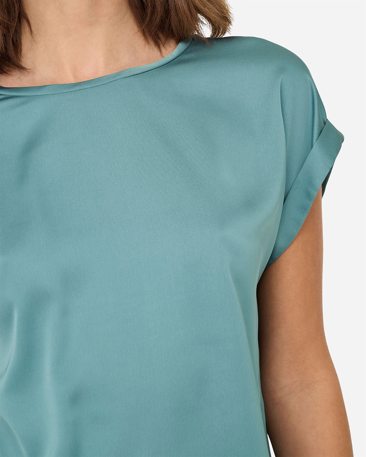 T-shirt ONLY LIEKE SATIN W - Blu - 4 | Cisalfa Sport