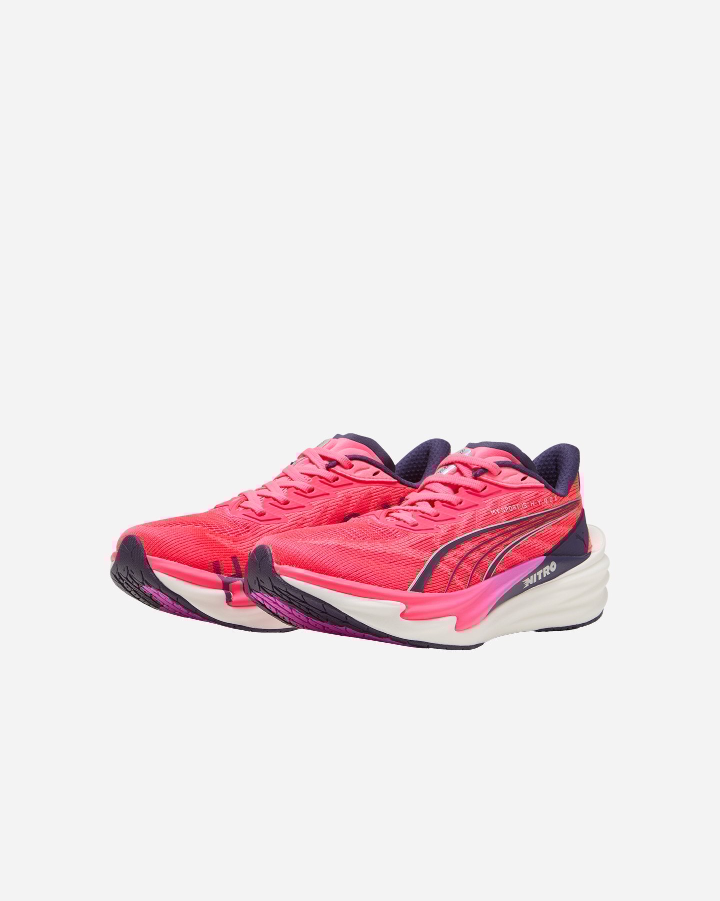 Scarpe running PUMA DEVIATE NITRO 4 HYROX W - Rosa - 1 | Cisalfa Sport