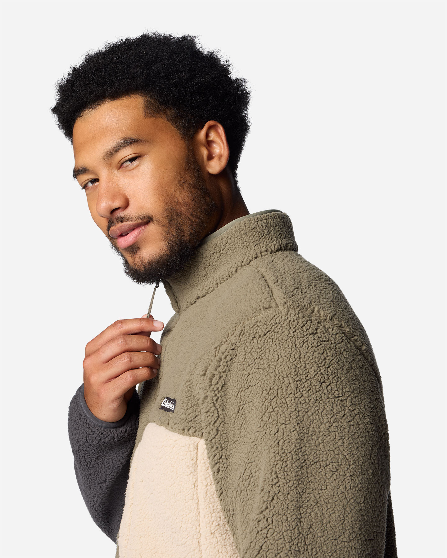 Felpa COLUMBIA MOUNTAINSIDE M - Verde - 5 | Cisalfa Sport