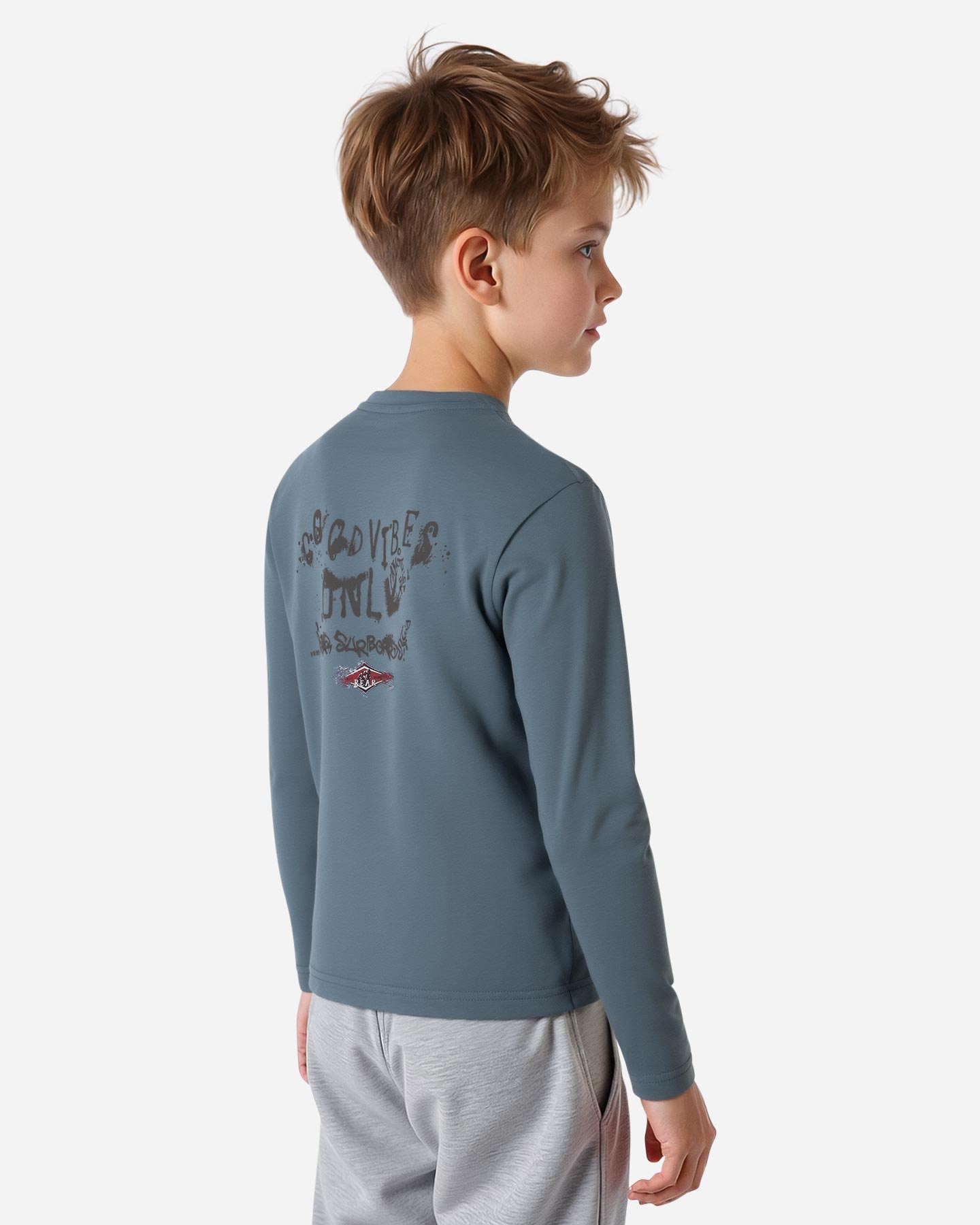 T-shirt BEAR SHORE BREAK JR - Blu - 4 | Cisalfa Sport