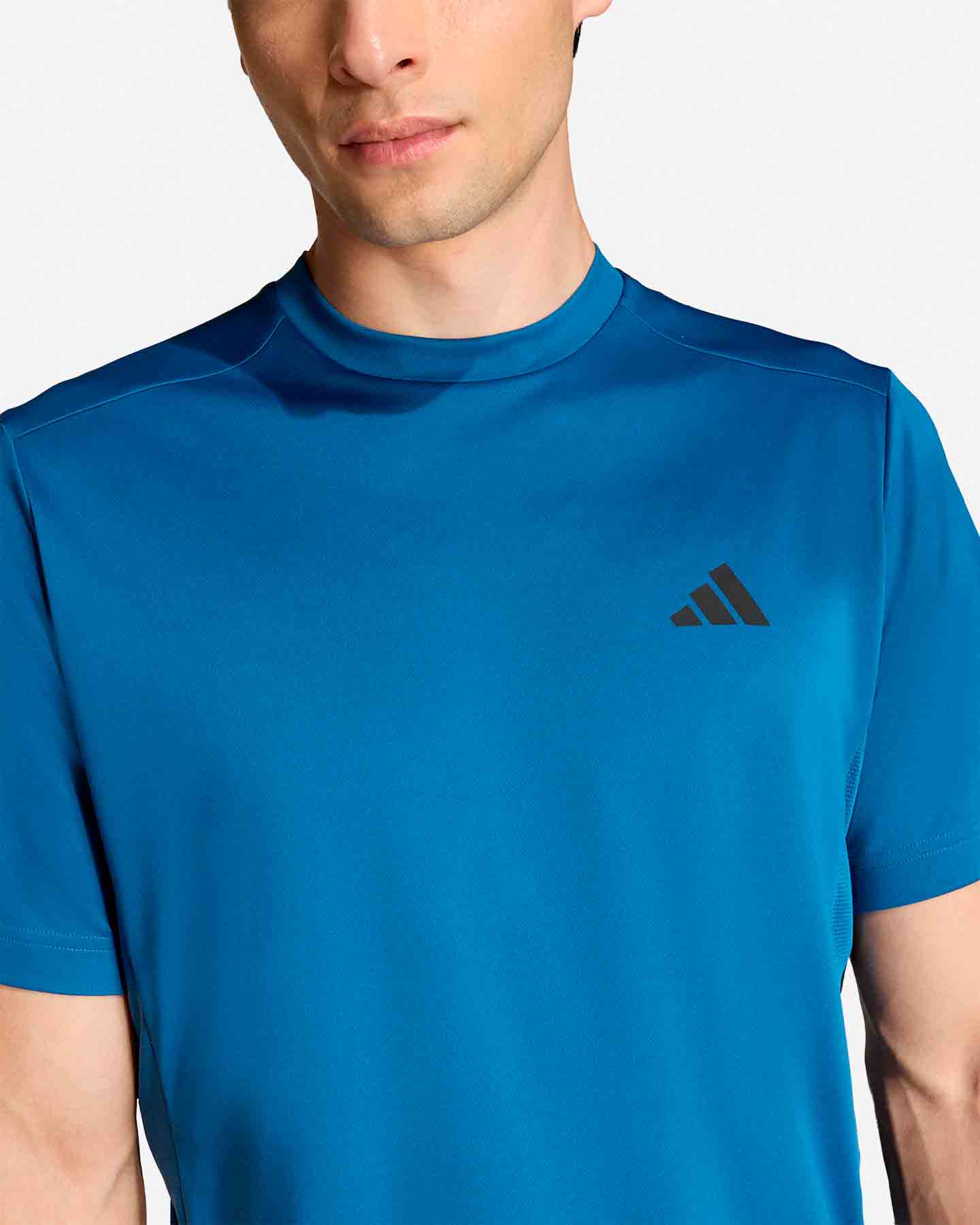 T-shirt training ADIDAS TECH ESSENTIALS 3STRIPES M - Verde - 4 | Cisalfa Sport