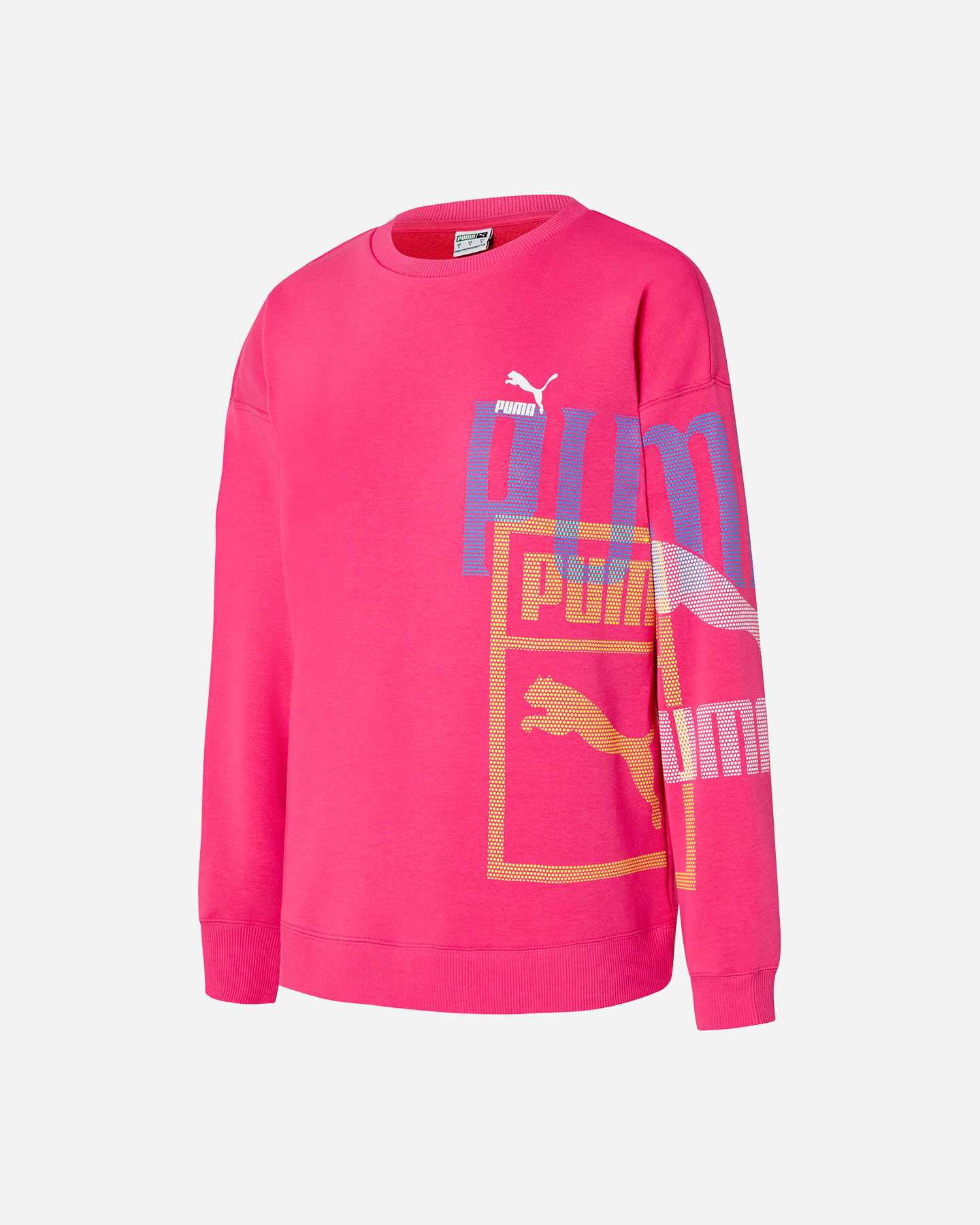 Felpa PUMA BIG LOGO COLOR W - 4 | Cisalfa Sport