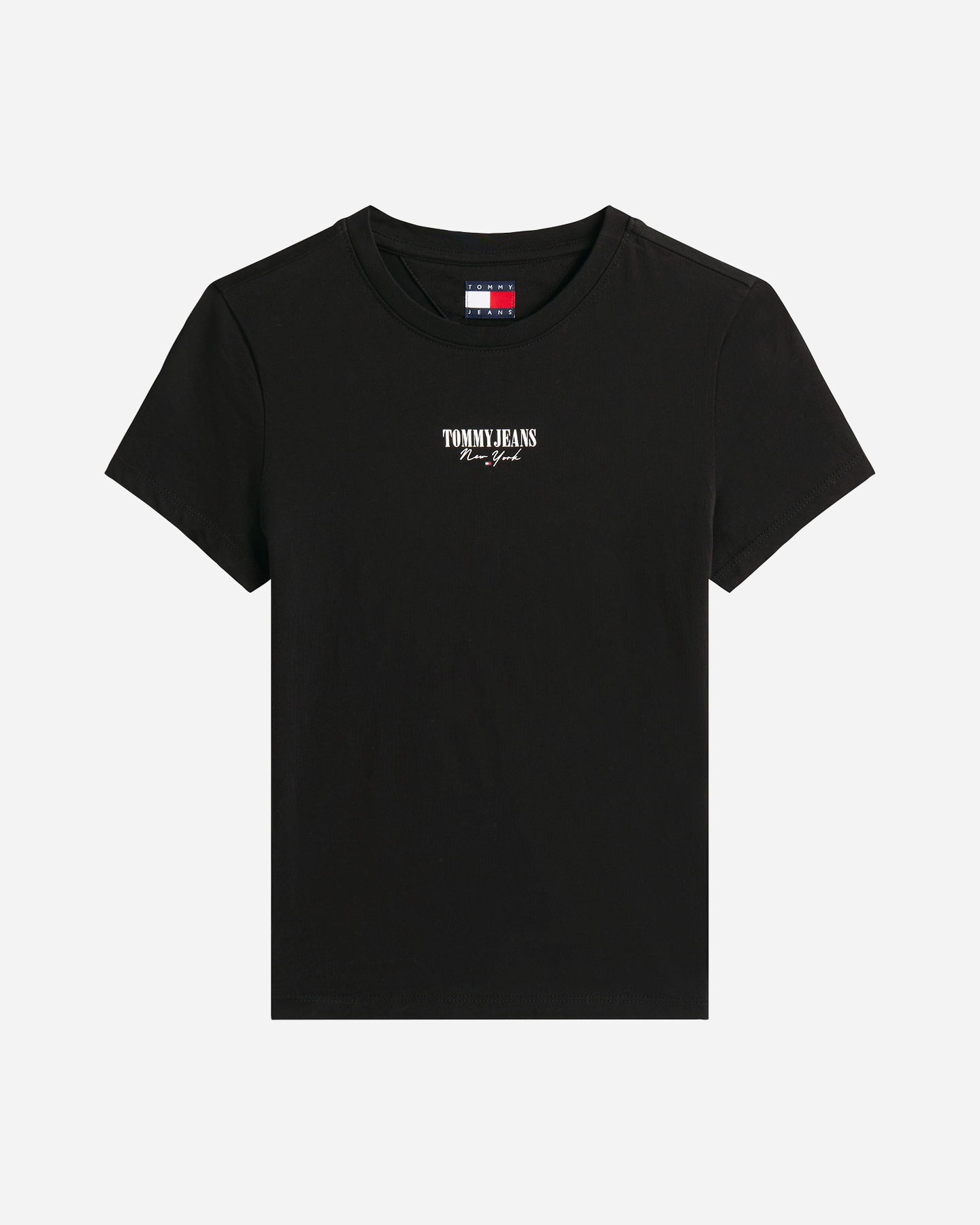 T-shirt TOMMY HILFIGER ESSENTIAL LOGO W - Nero - 0 | Cisalfa Sport