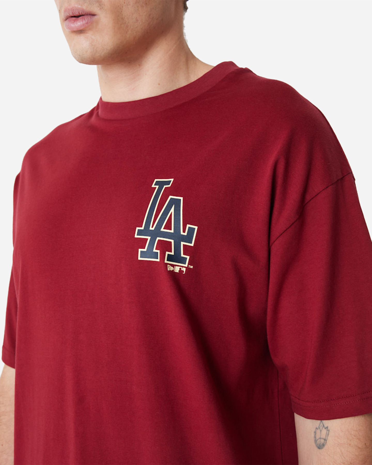 T-shirt NEW ERA MLB LARGE LOGO LOS ANGELES DODGERS M - Rosso - 4 | Cisalfa Sport