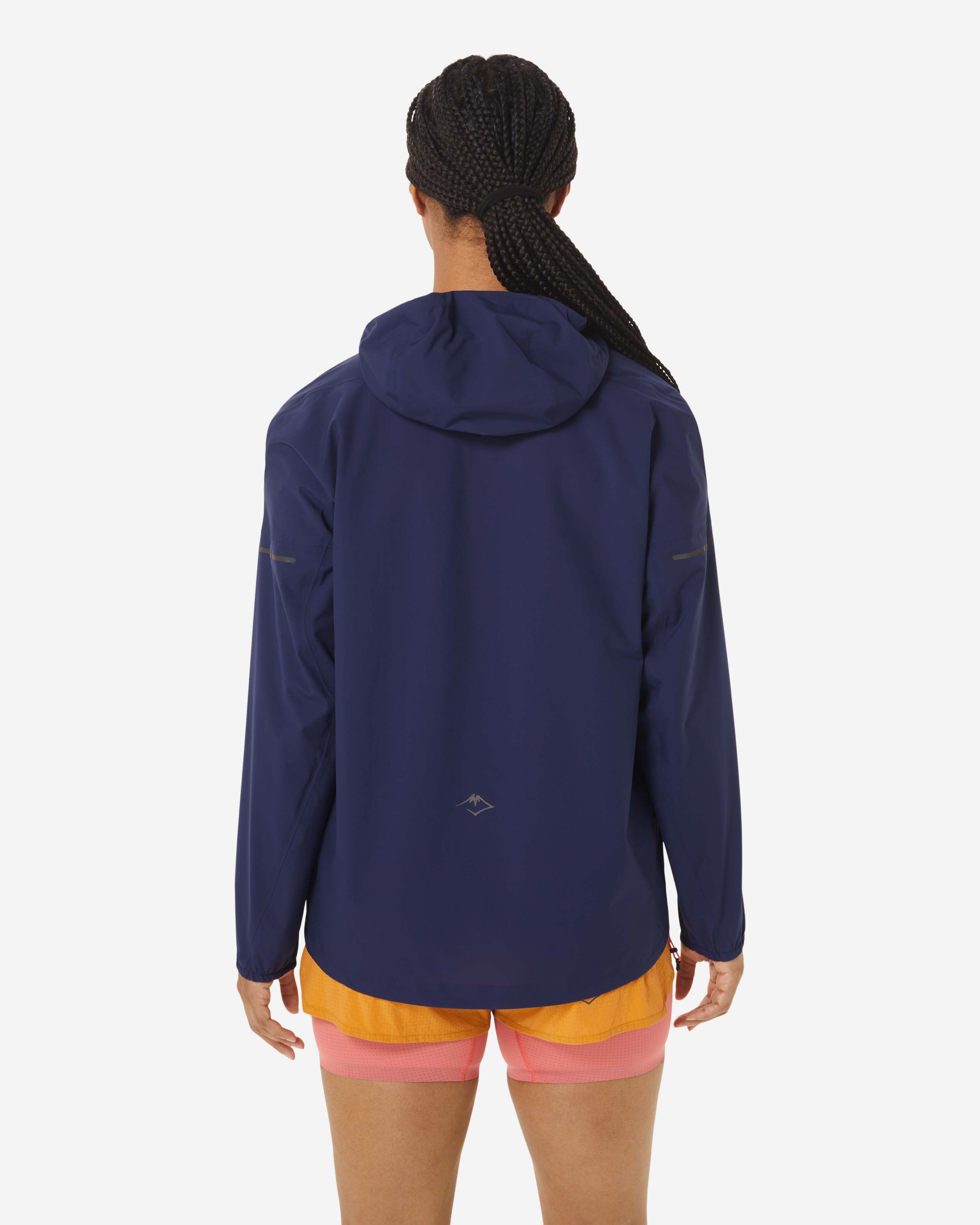 Giacca running ASICS FUJITRAIL WP W - Blu - 2 | Cisalfa Sport