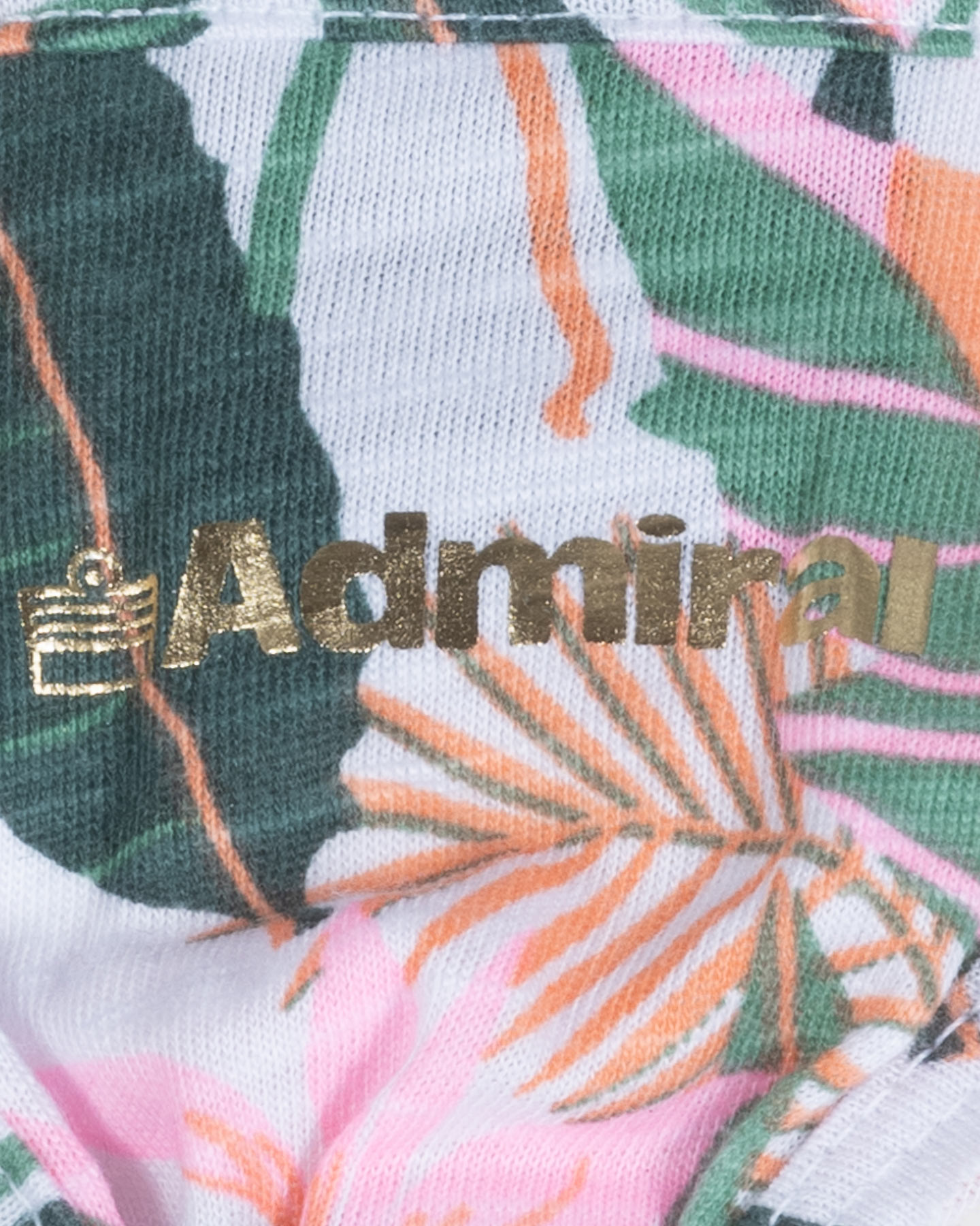 T-shirt ADMIRAL FOGLIAGE JR - Bianco - 2 | Cisalfa Sport