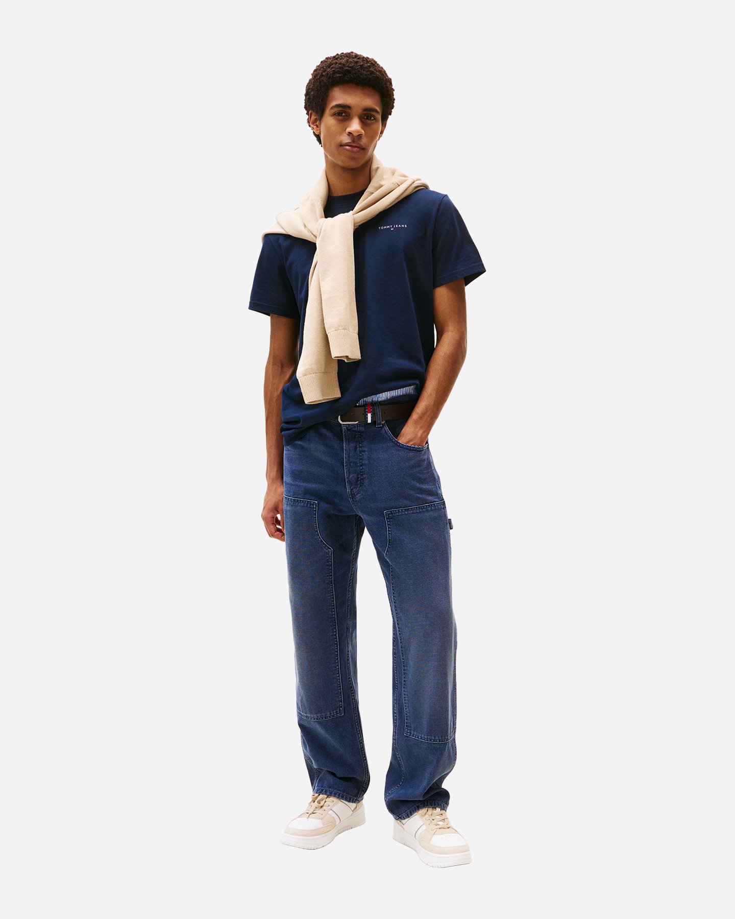 T-shirt TOMMY HILFIGER SMALL M - Blu - 1 | Cisalfa Sport