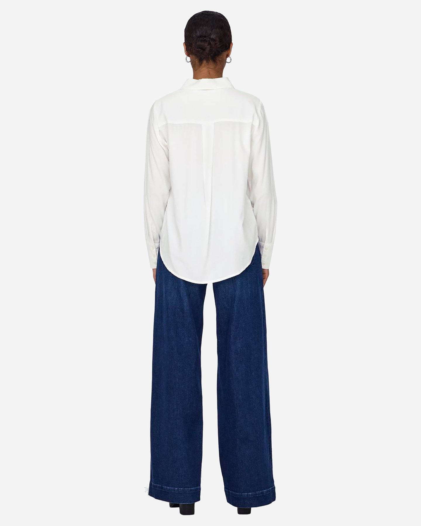 Camicia ONLY BERIT REGULAR FIT W - Bianco - 4 | Cisalfa Sport