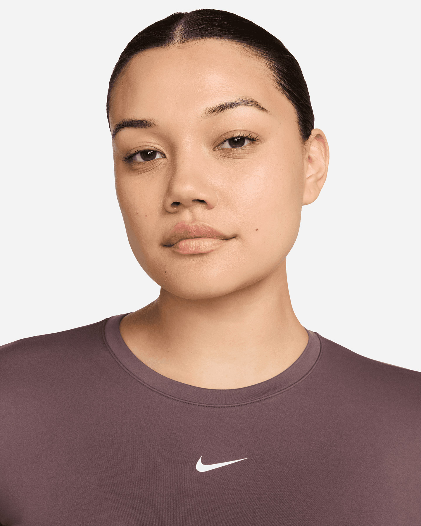 T-shirt training NIKE DRI FIT ONE W - Marrone - 2 | Cisalfa Sport