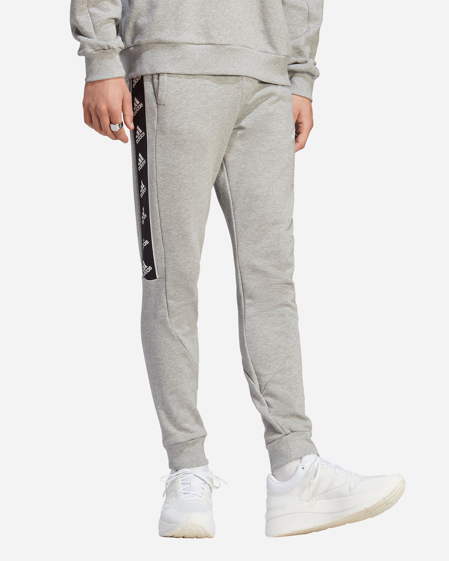 Pantalone ADIDAS BRAND LOVE M - Grigio - 3 | Cisalfa Sport