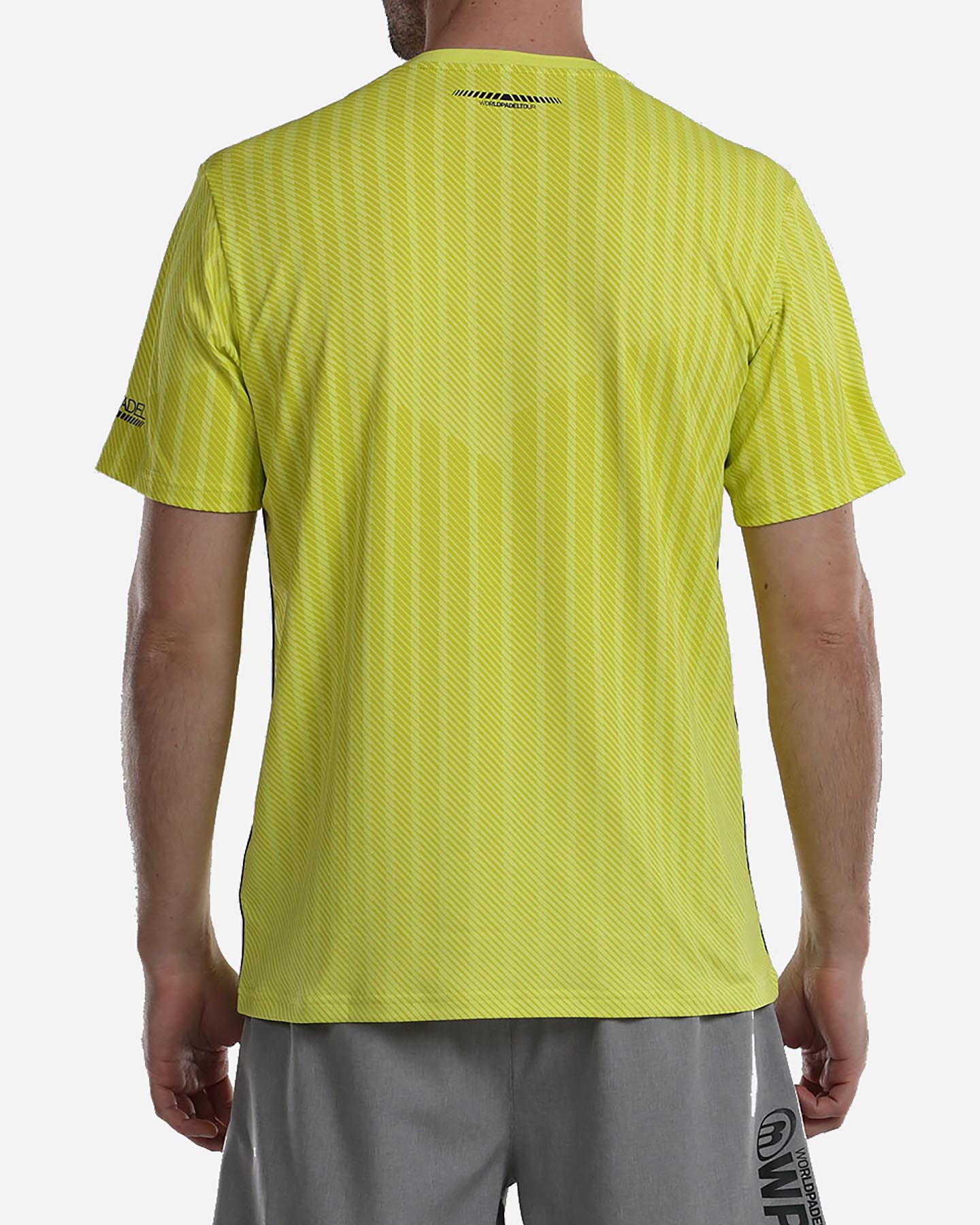 T-shirt tennis BULLPADEL LIMBO M - Giallo - 3 | Cisalfa Sport