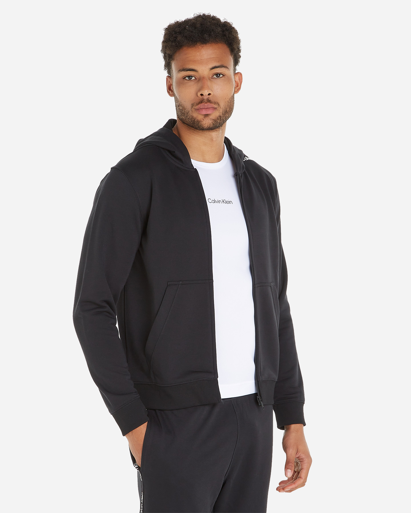 Felpa CALVIN KLEIN SPORT SMALL LOGO M - Nero - 2 | Cisalfa Sport