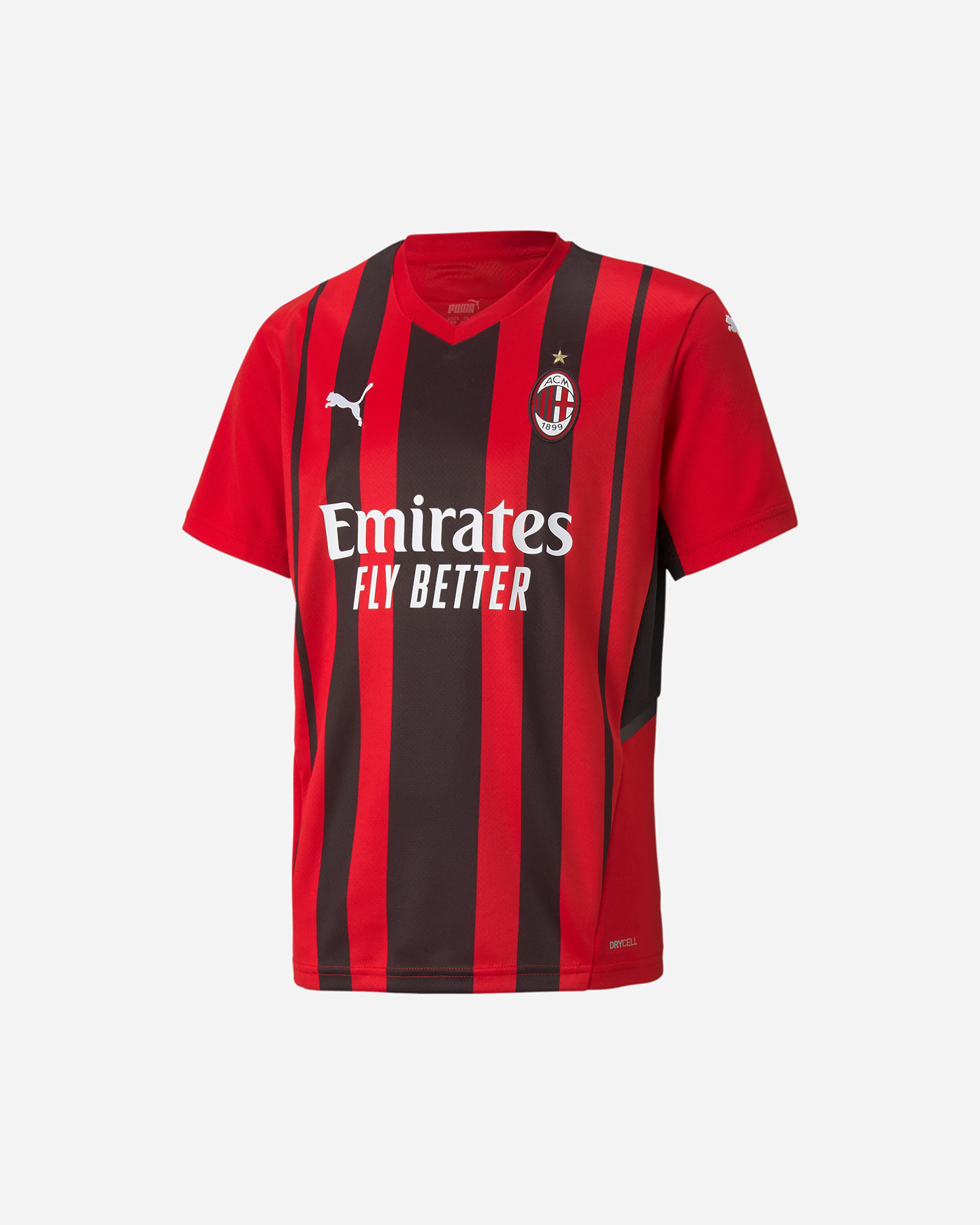Maglia calcio ufficiale PUMA MILAN HOME 21-22 JR - Rosso - 0 | Cisalfa Sport