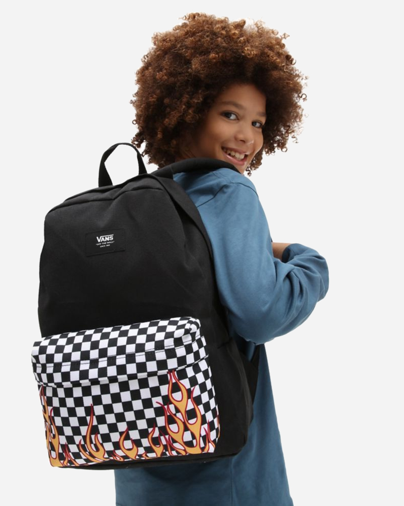 Zaino VANS NEW SKOOL JR - Nero - 3 | Cisalfa Sport