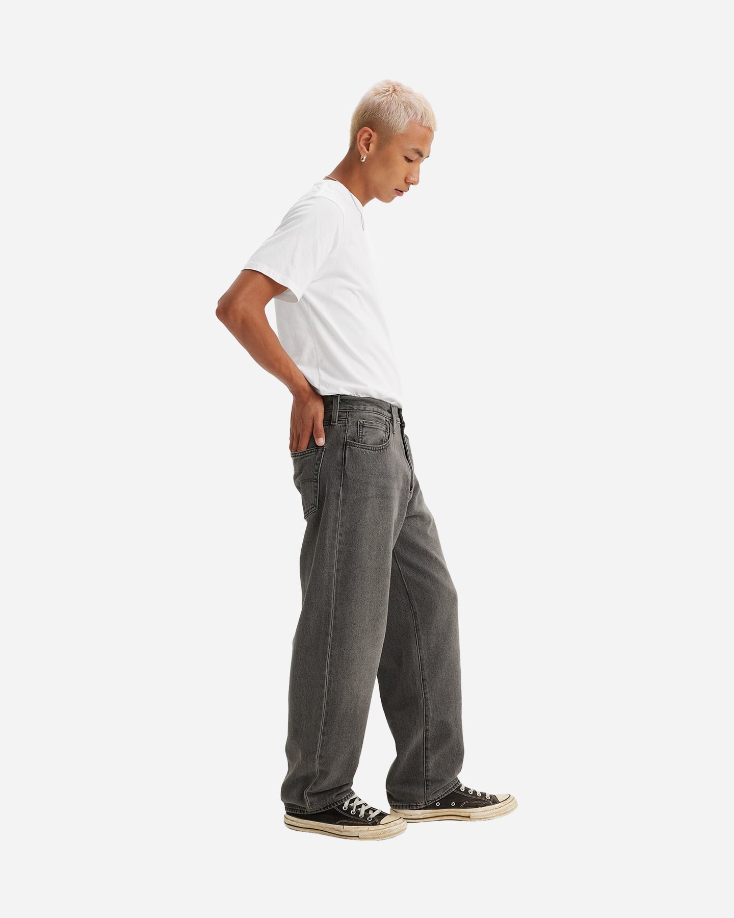 Jeans LEVI'S 568 LOOSE STRAIGHT M - Nero - 2 | Cisalfa Sport