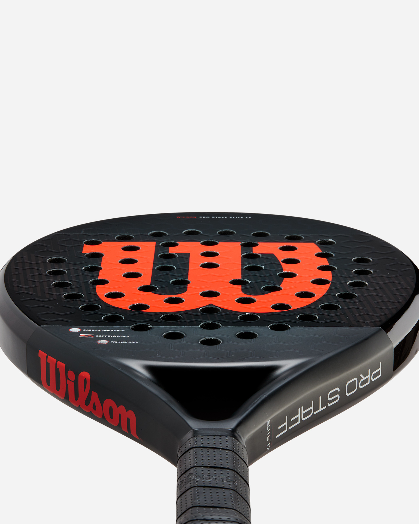 Racchetta padel intermedia WILSON PRO STAFF ELITE TX PADEL - Nero - 3 | Cisalfa Sport