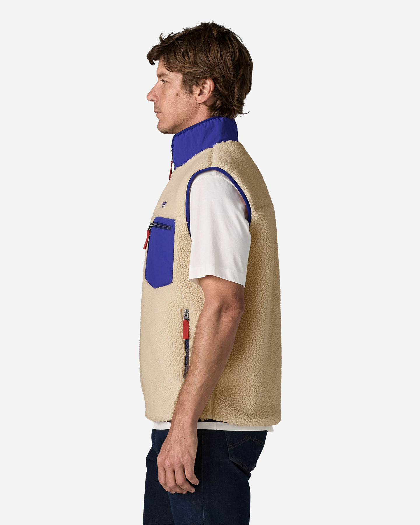Gilet PATAGONIA CLASSIC RETRO-X M - Blu - 2 | Cisalfa Sport