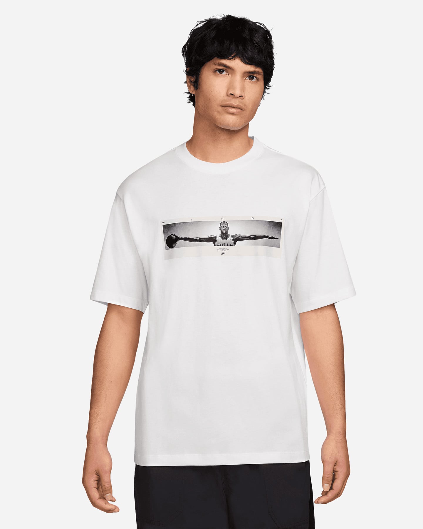 T-shirt NIKE JORDAN WINGS M - Bianco - 0 | Cisalfa Sport