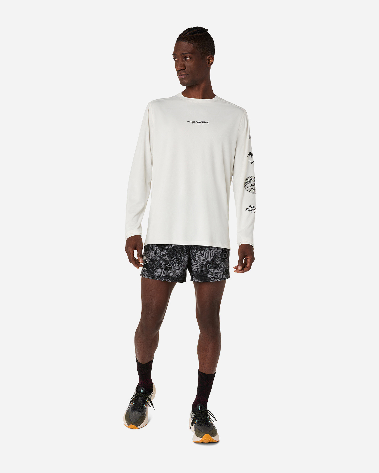 Maglia running ASICS FUJITRAIL M - Giallo - 3 | Cisalfa Sport