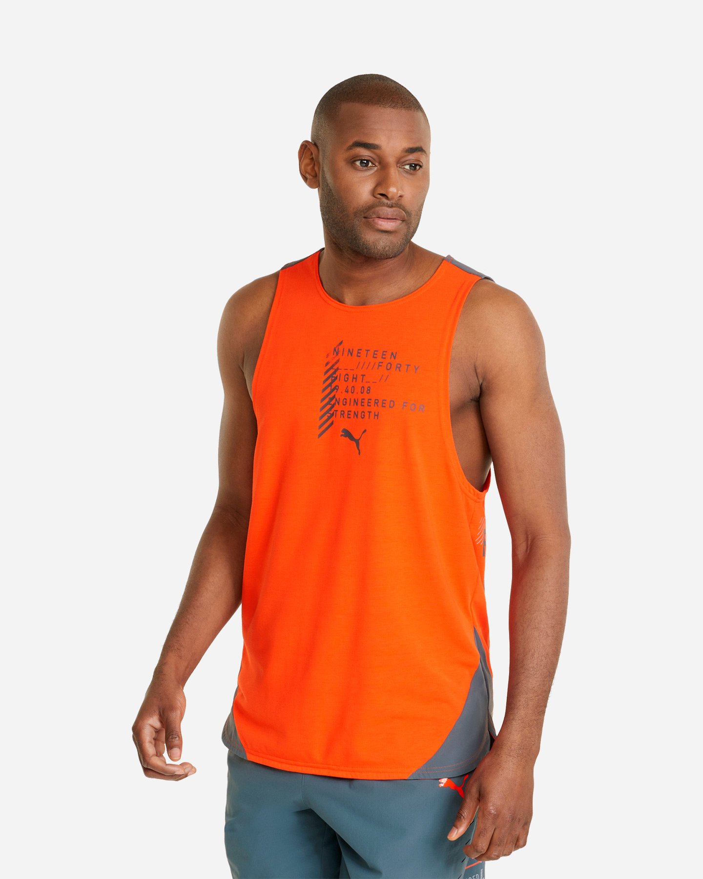 Canotta training PUMA TRAIN EVERFRESH M - Rosso - 2 | Cisalfa Sport