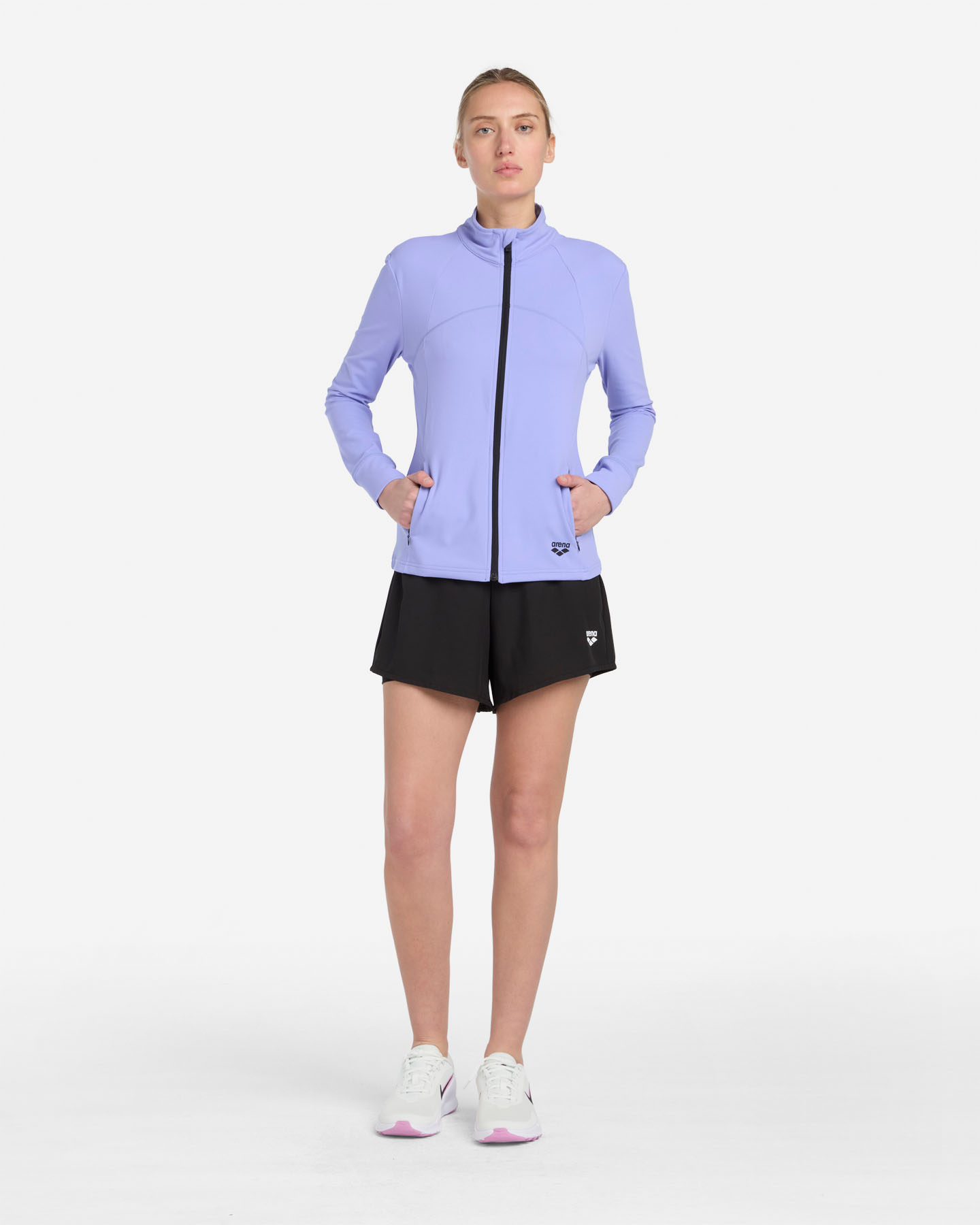 Felpa training ARENA ESSENTIAL MOVE W - Lilla - 4 | Cisalfa Sport