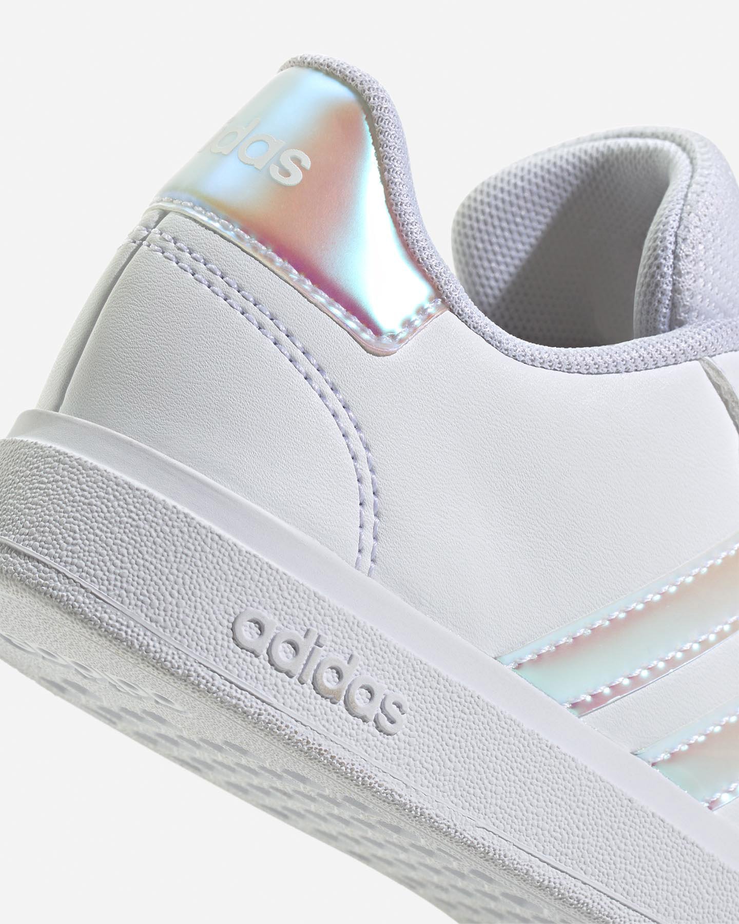 Scarpe sneakers ADIDAS CORE GRAND COURT 2.0 JR - Bianco - 5 | Cisalfa Sport