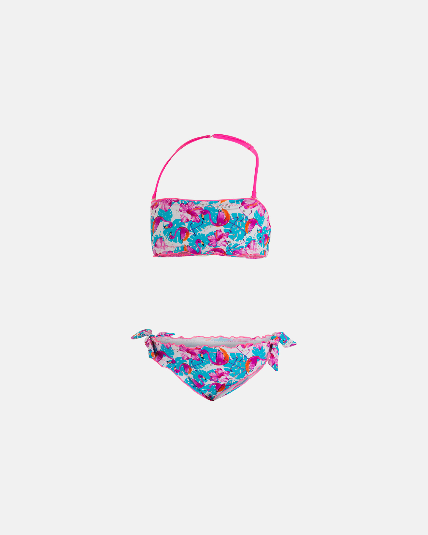 Bikini MISTRAL FLAMINGOS JR - Bianco - 0 | Cisalfa Sport