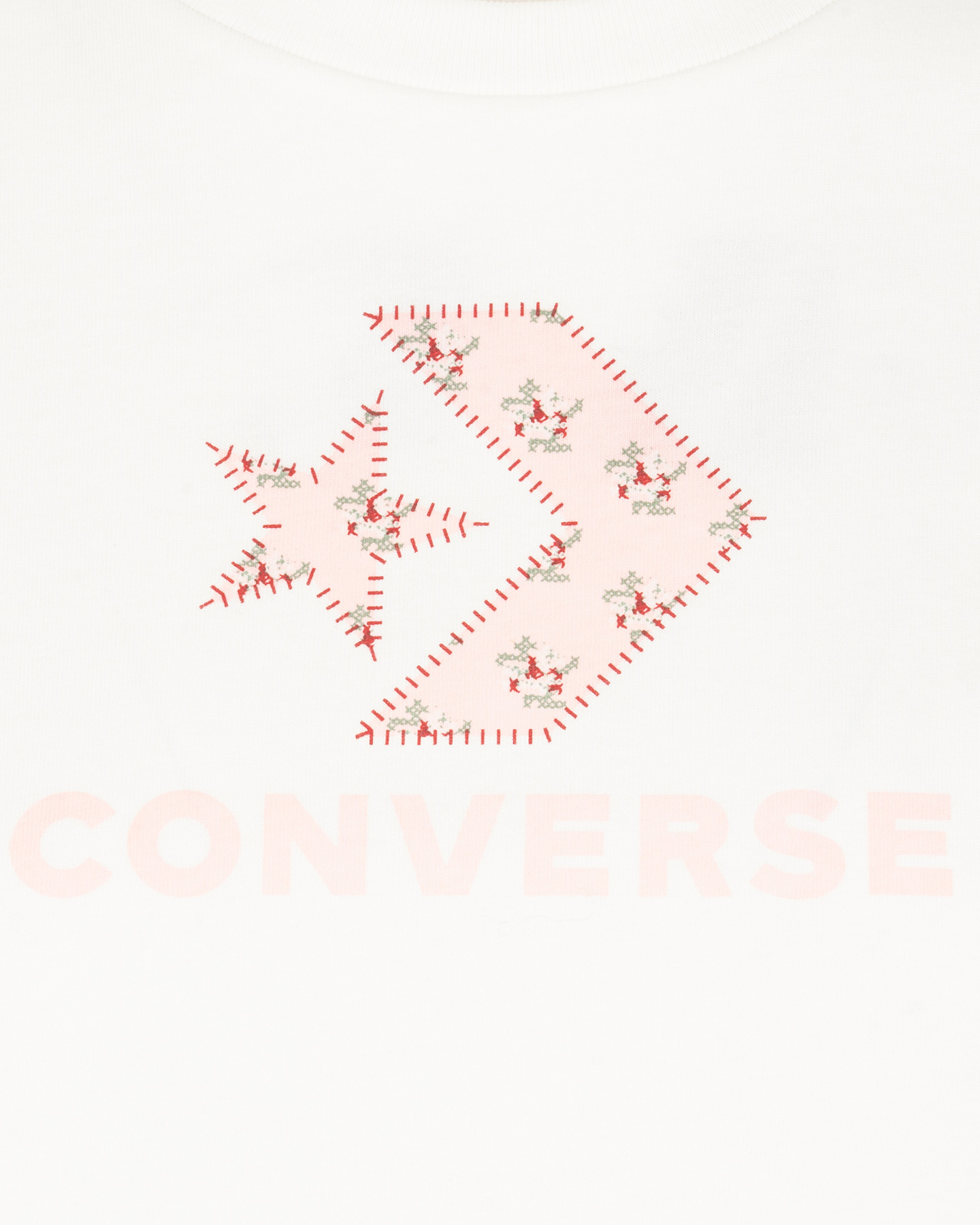 T-shirt CONVERSE STAR CHEVRON W - Bianco - 2 | Cisalfa Sport