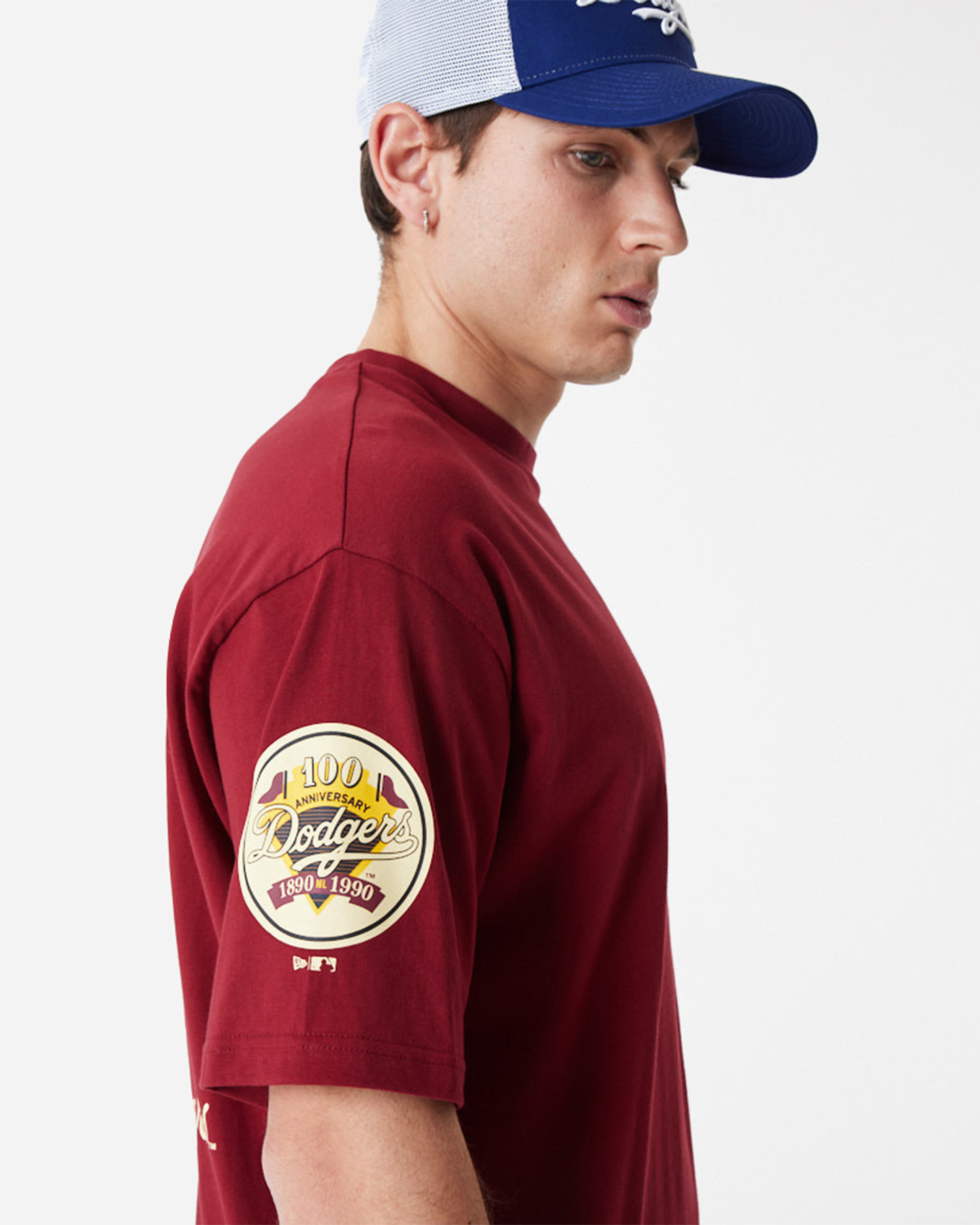 T-shirt NEW ERA MLB LARGE LOGO LOS ANGELES DODGERS M - Rosso - 3 | Cisalfa Sport