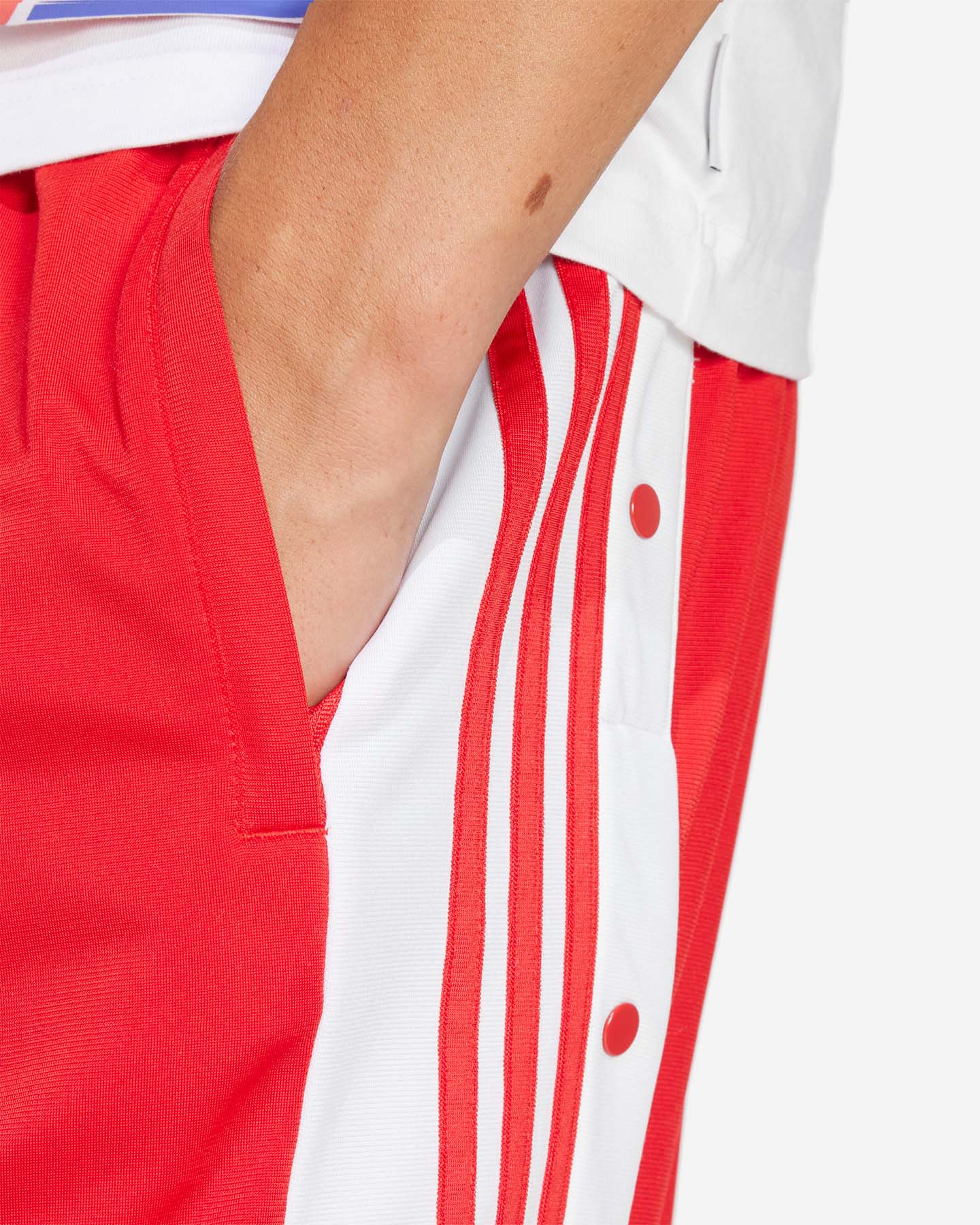 Pantalone ADIDAS ADIBREAK M - Rosso - 4 | Cisalfa Sport