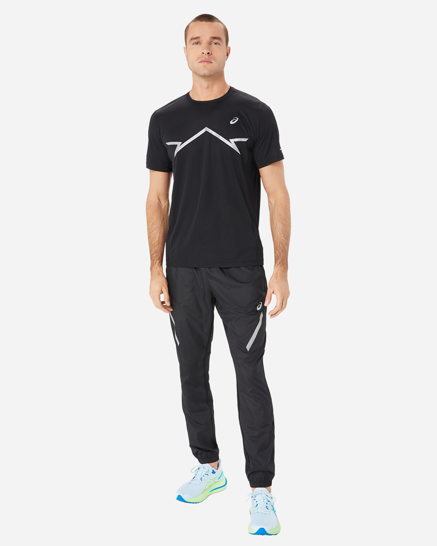T-shirt running ASICS LITE-SHOW M - Nero - 3 | Cisalfa Sport