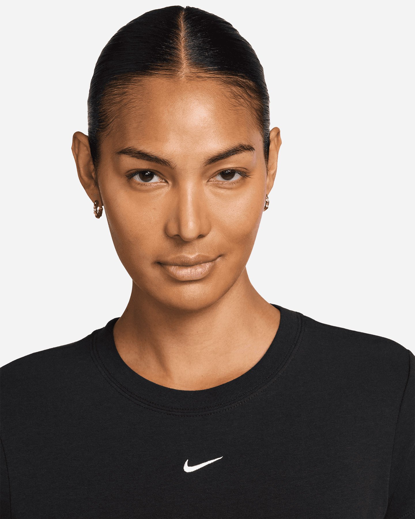 T-shirt NIKE CROP W - Nero - 2 | Cisalfa Sport