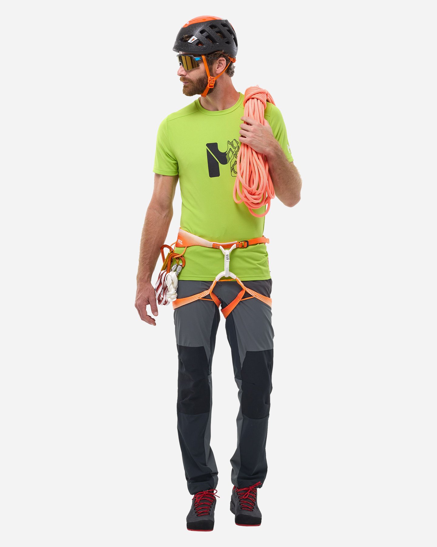 T-shirt MILLET KAMET MAP M - Verde - 4 | Cisalfa Sport