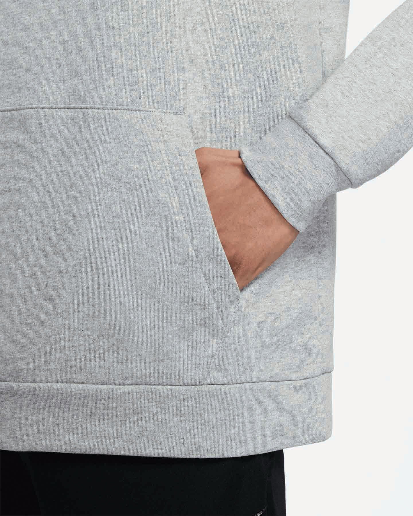 Felpa training NIKE DRI FIT SWOOSH TRAIN HOODIE M - Grigio - 4 | Cisalfa Sport